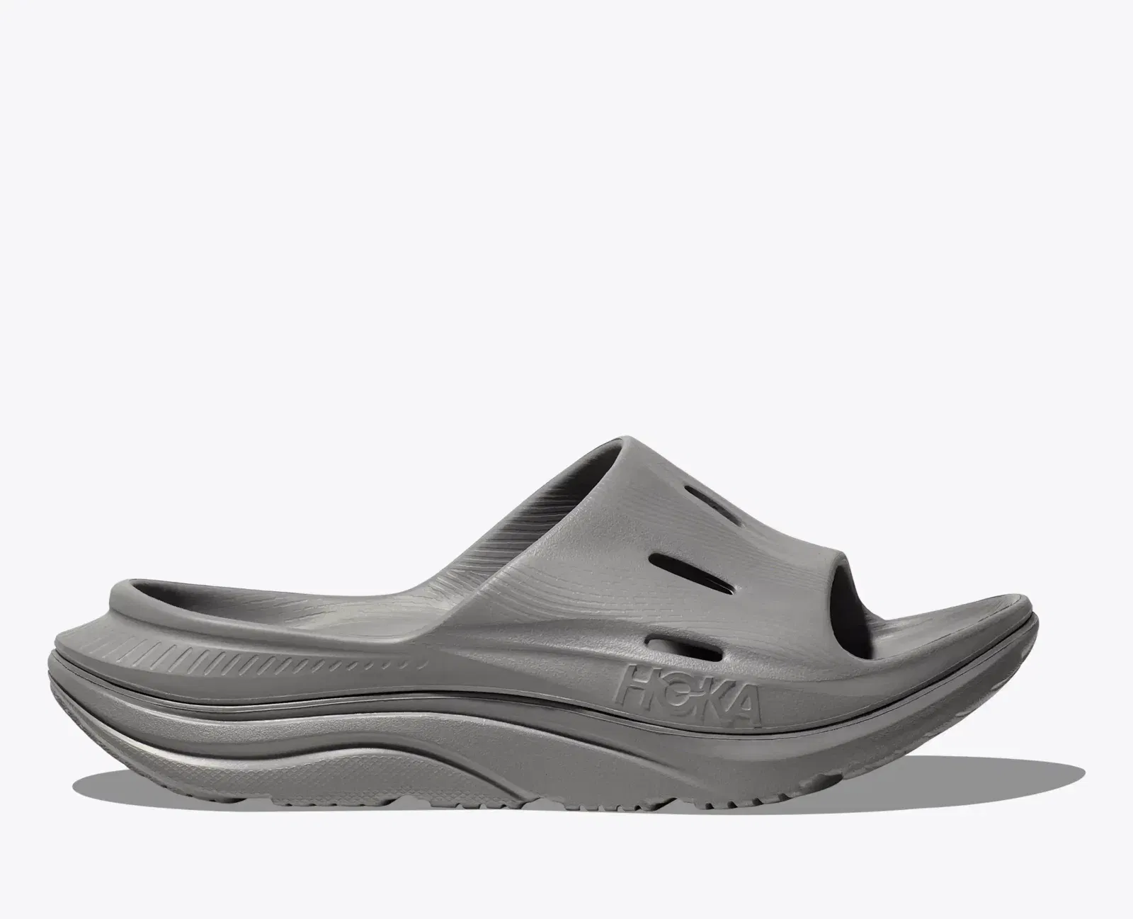 Hoka Ora Recovery Slide 3 Grey Grey