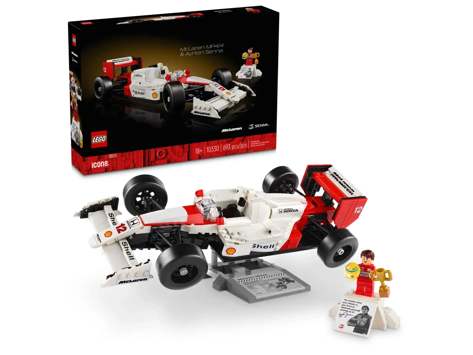 Lego McLaren MP44 Ayrton Senna