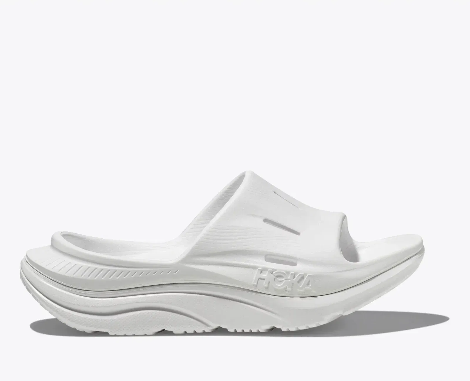 Hoka Ora Recovery Slide 3 White White
