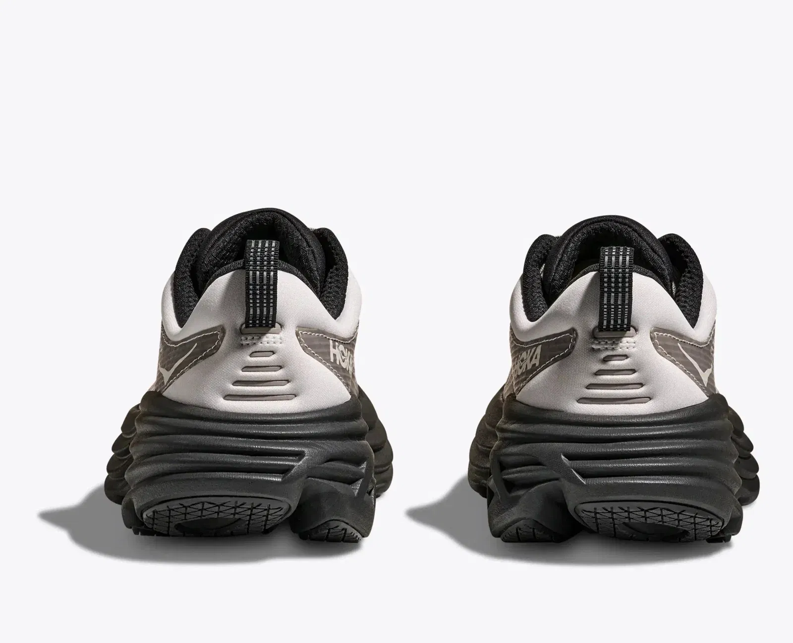 Hoka Stealth Tech Bondi 8 Caged Grout Carbon Black