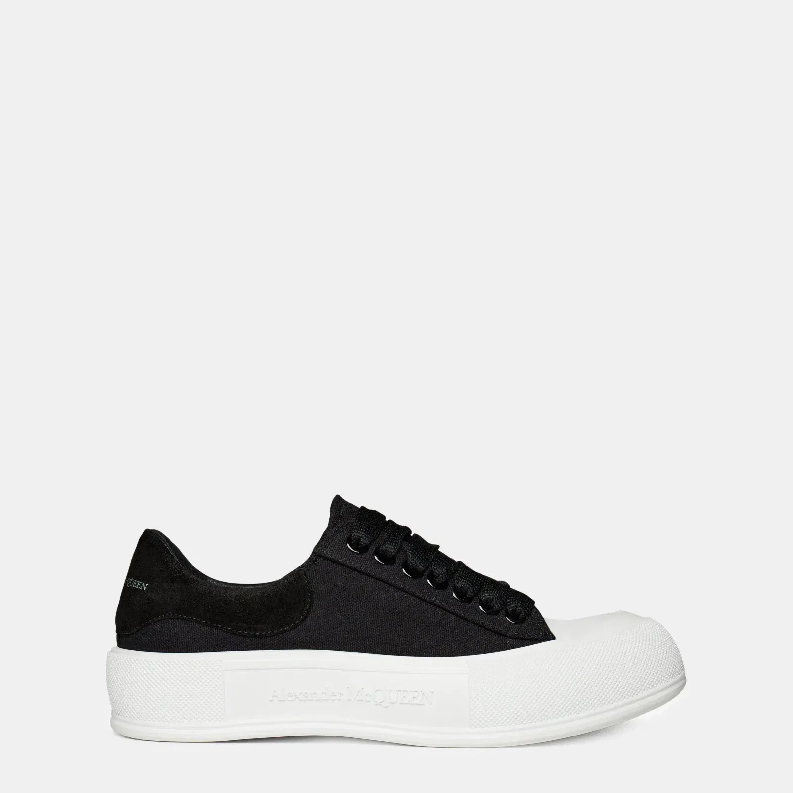 Deck Lace Up Plimsoll Trainers