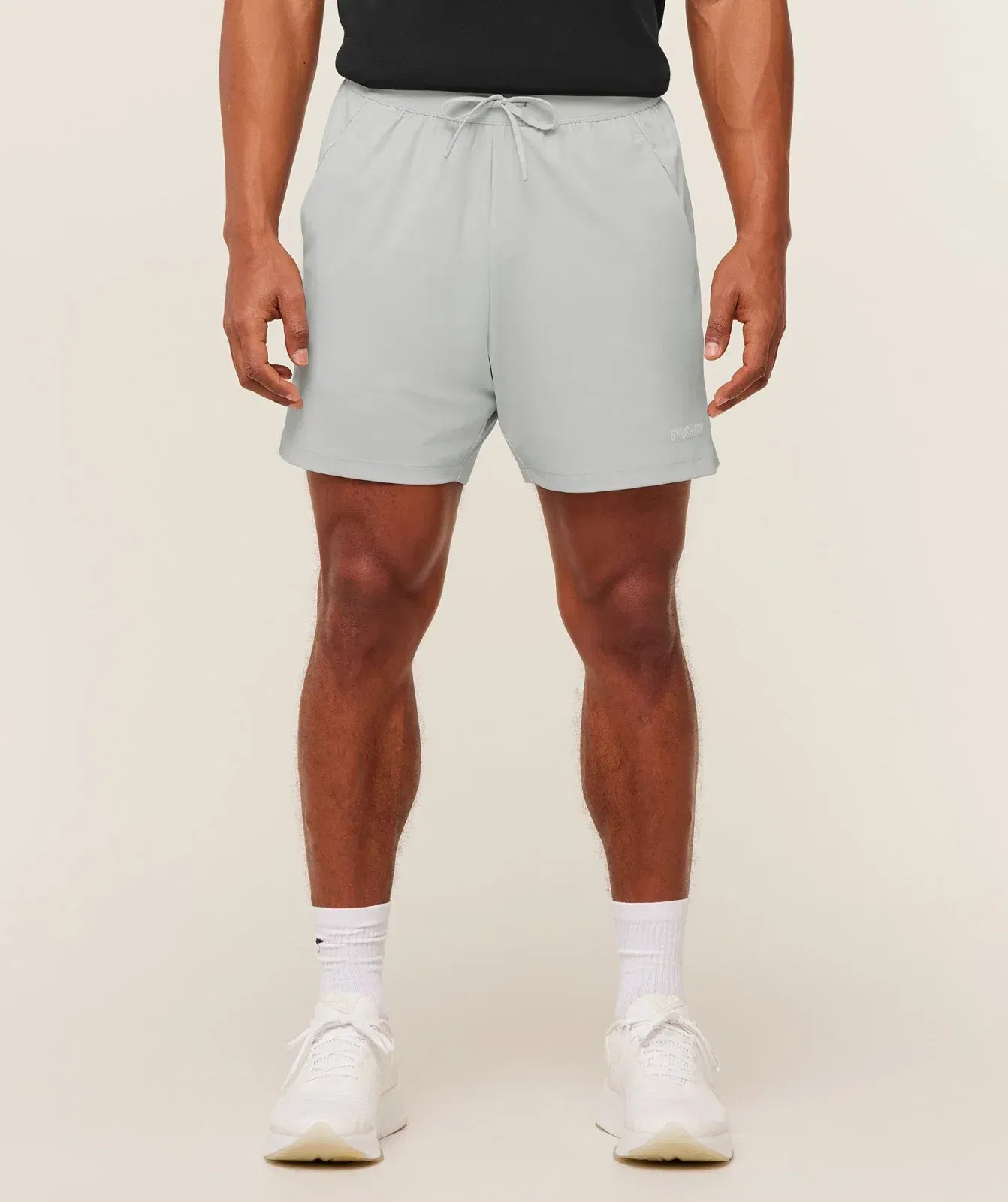 Gymshark Active Rest 6" Shorts - Light Grey