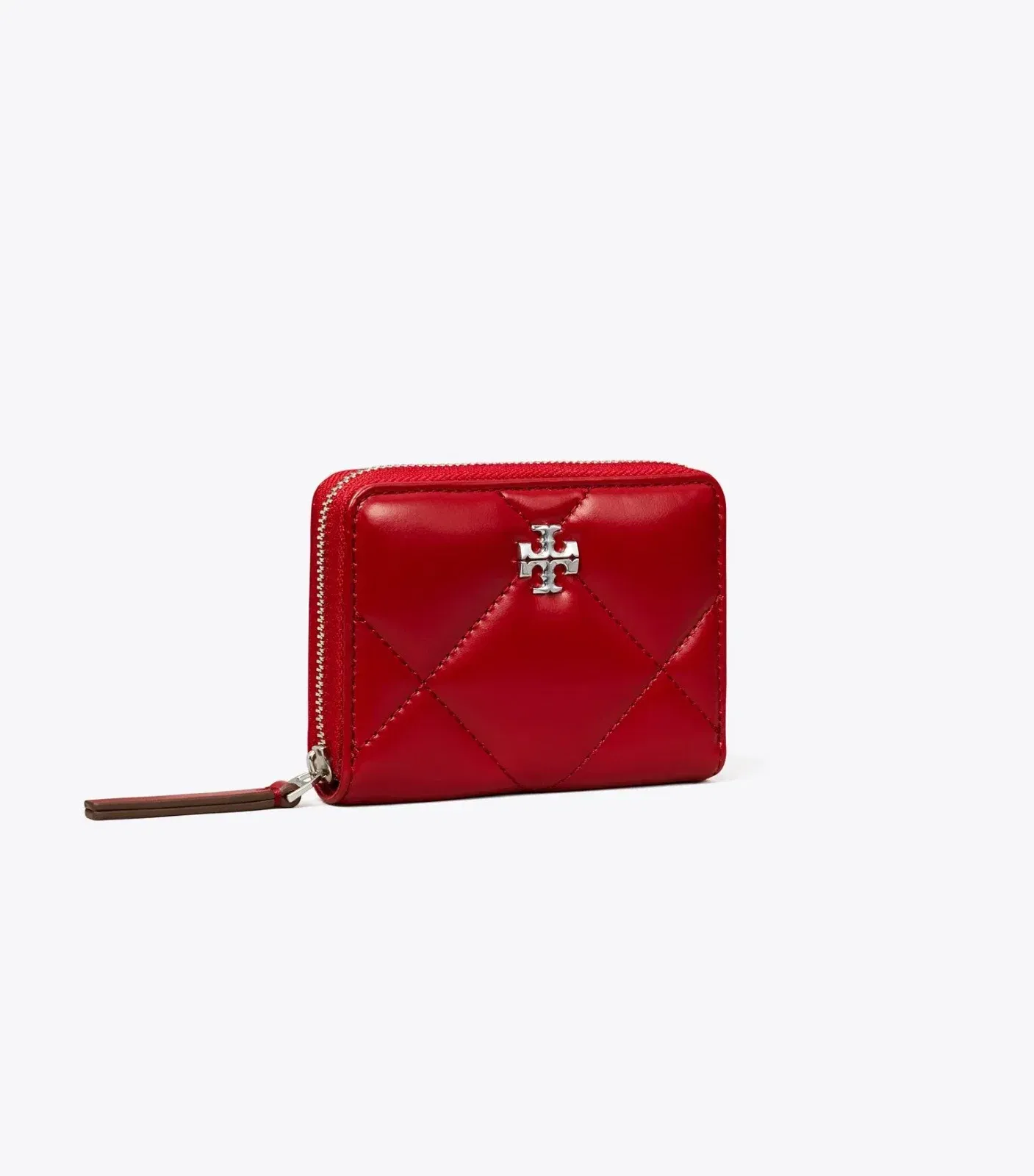 Small Kira Diamond Quilt Zip-Around Wallet