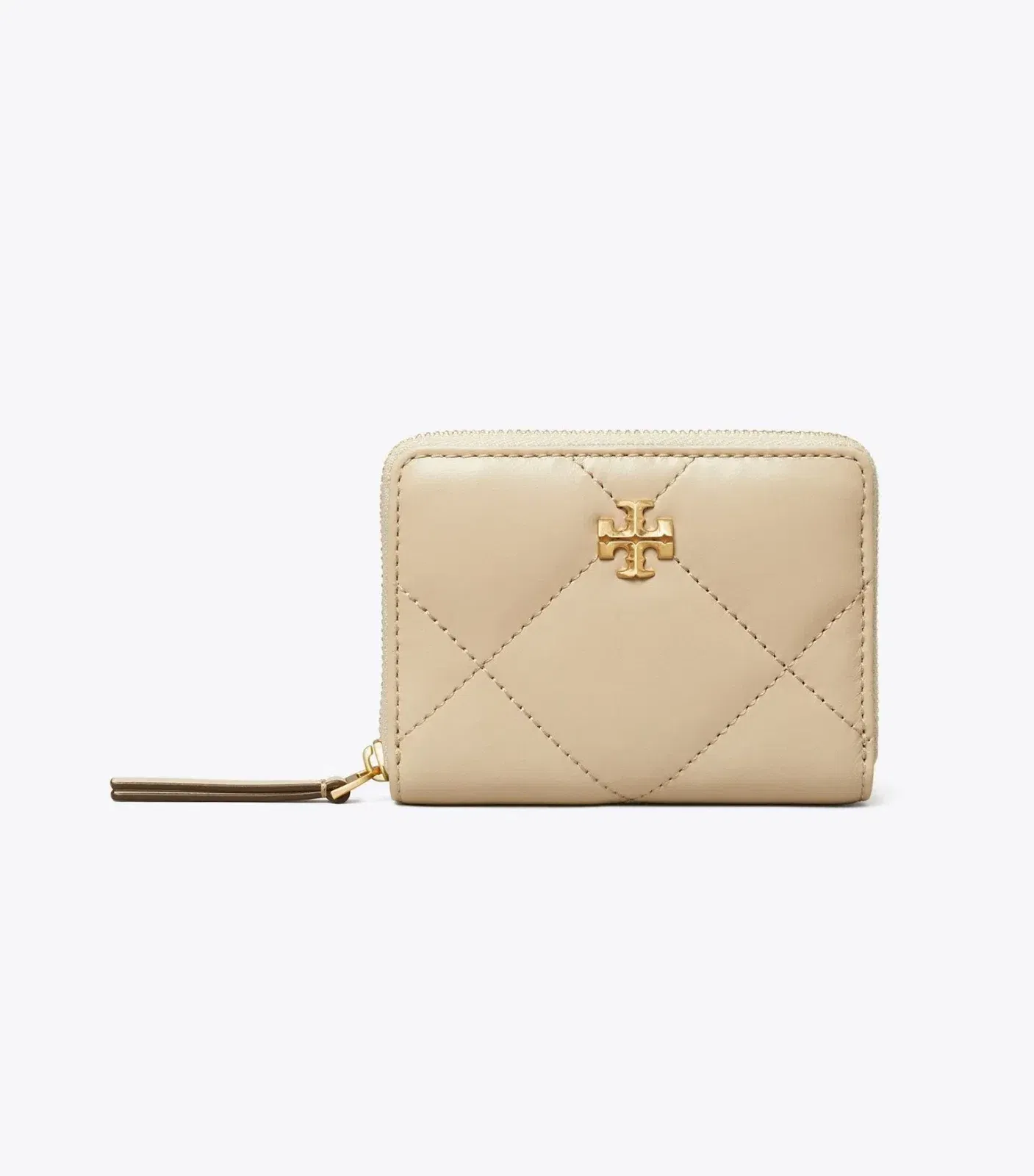 Small Kira Diamond Quilt Zip-Around Wallet