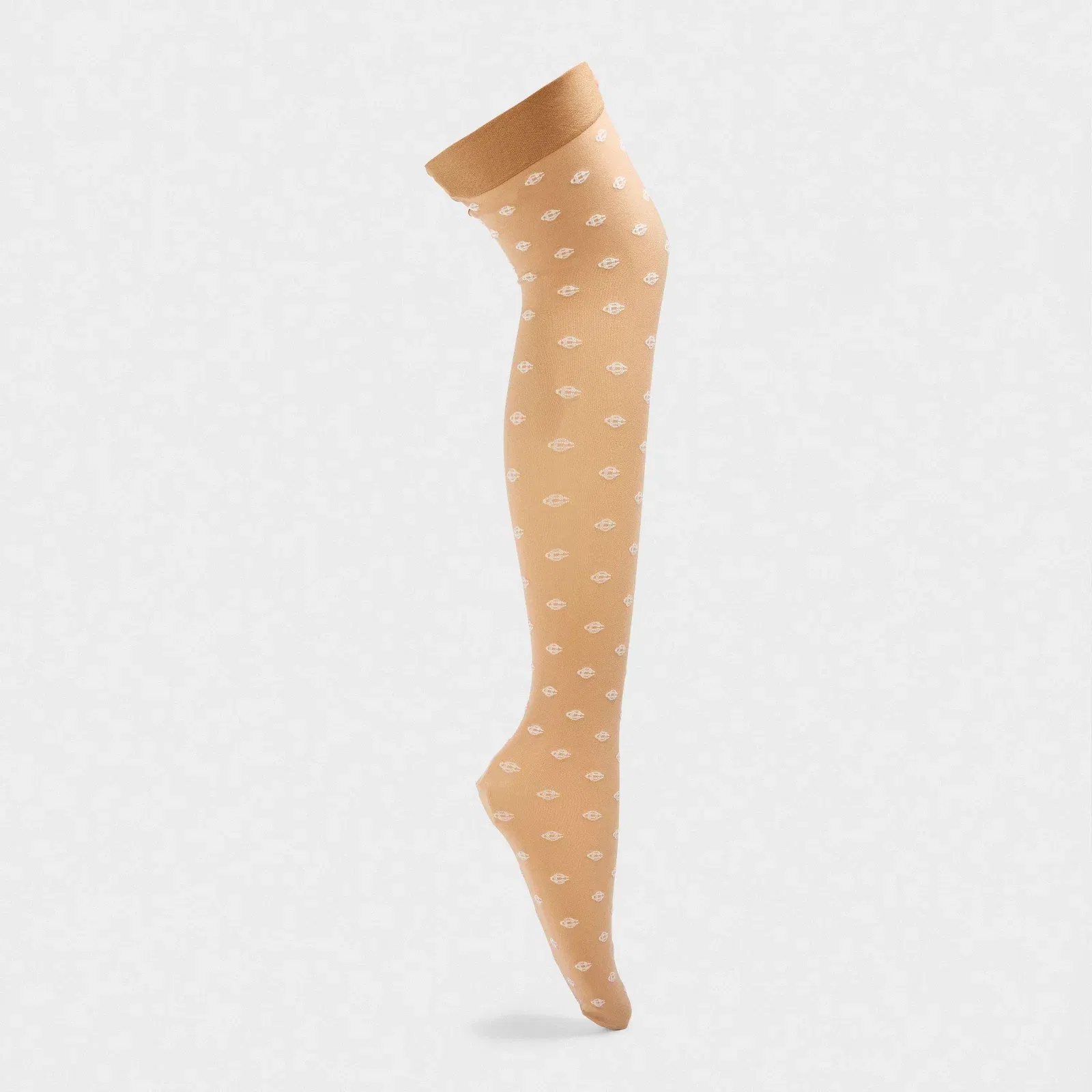 Monogram Pattern Tights