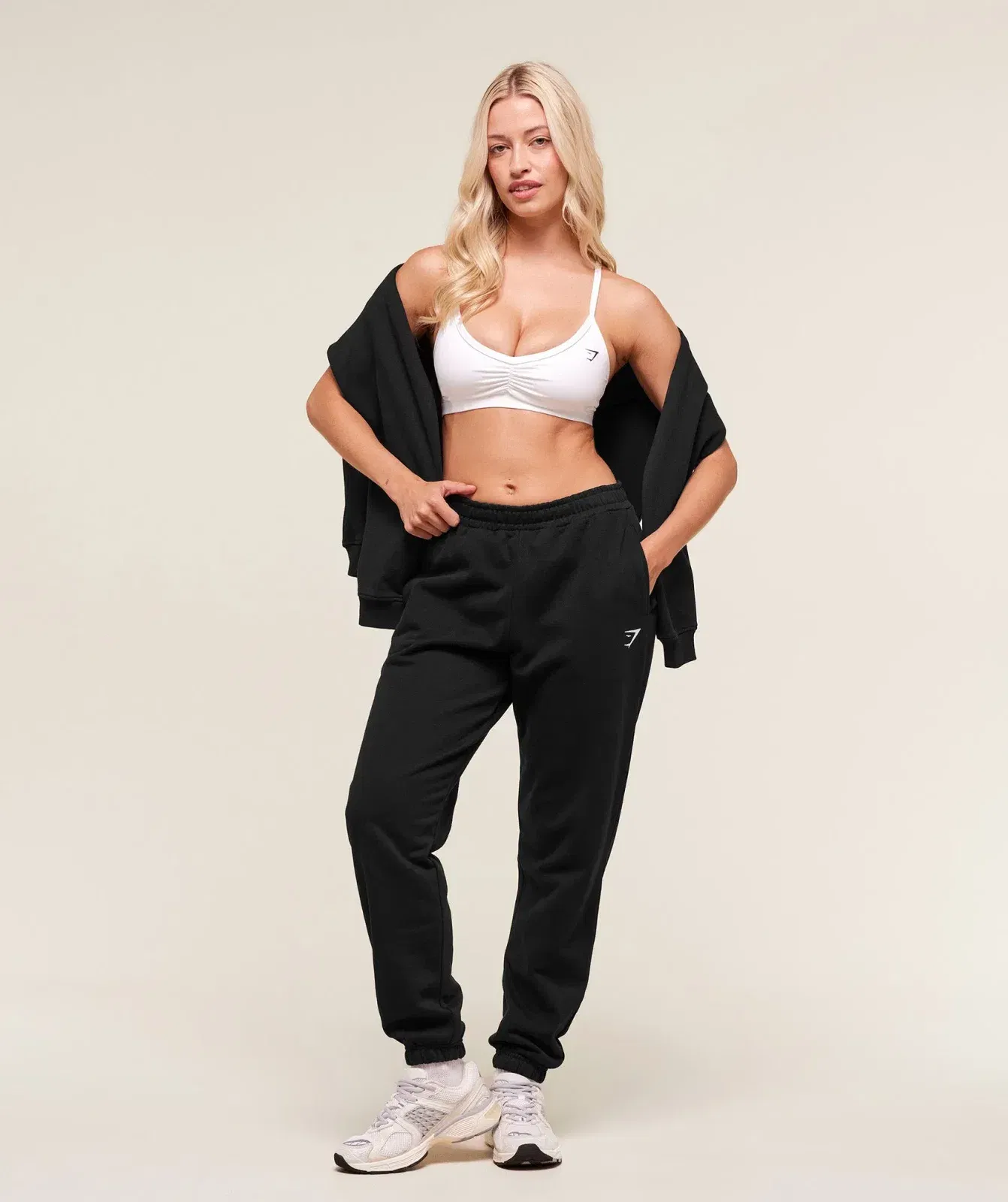 Gymshark Training Fleece Joggers - Black
