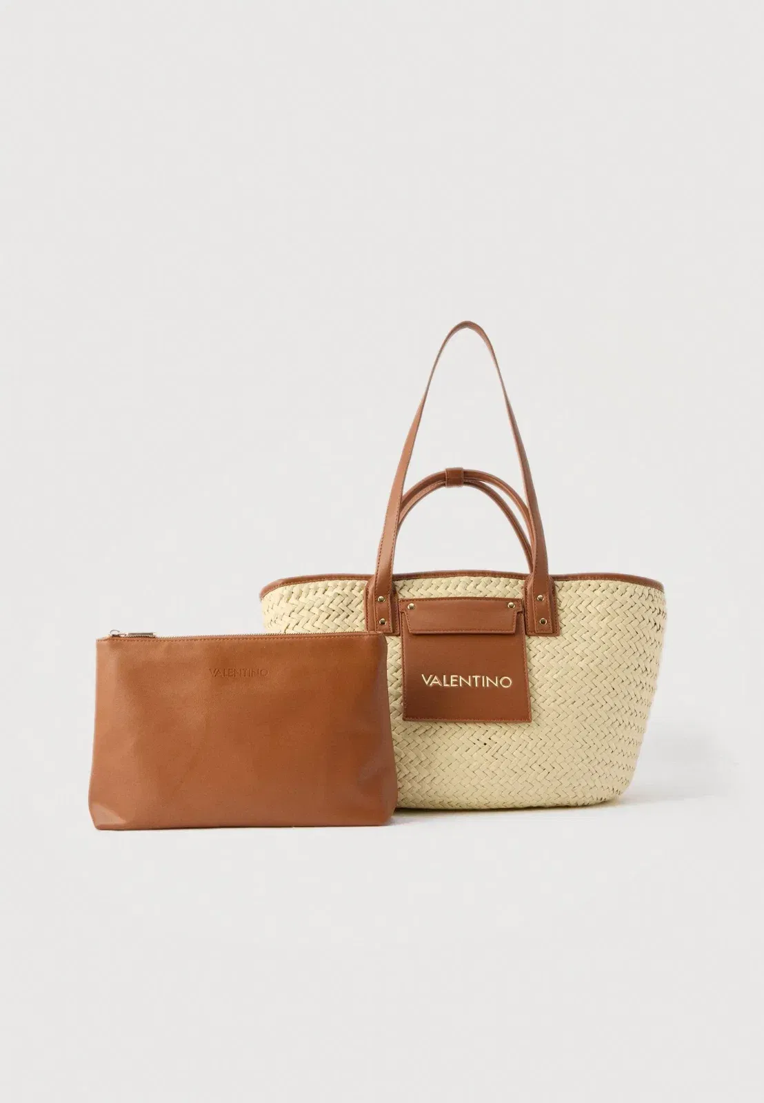 Valentino Bags Tote Bag - Beige/Light Brown