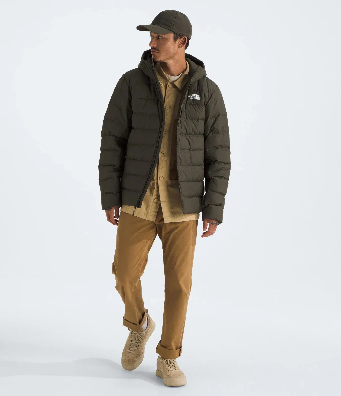 The North Face Men’s Aconcagua 3 Hoodie New Taupe Green
