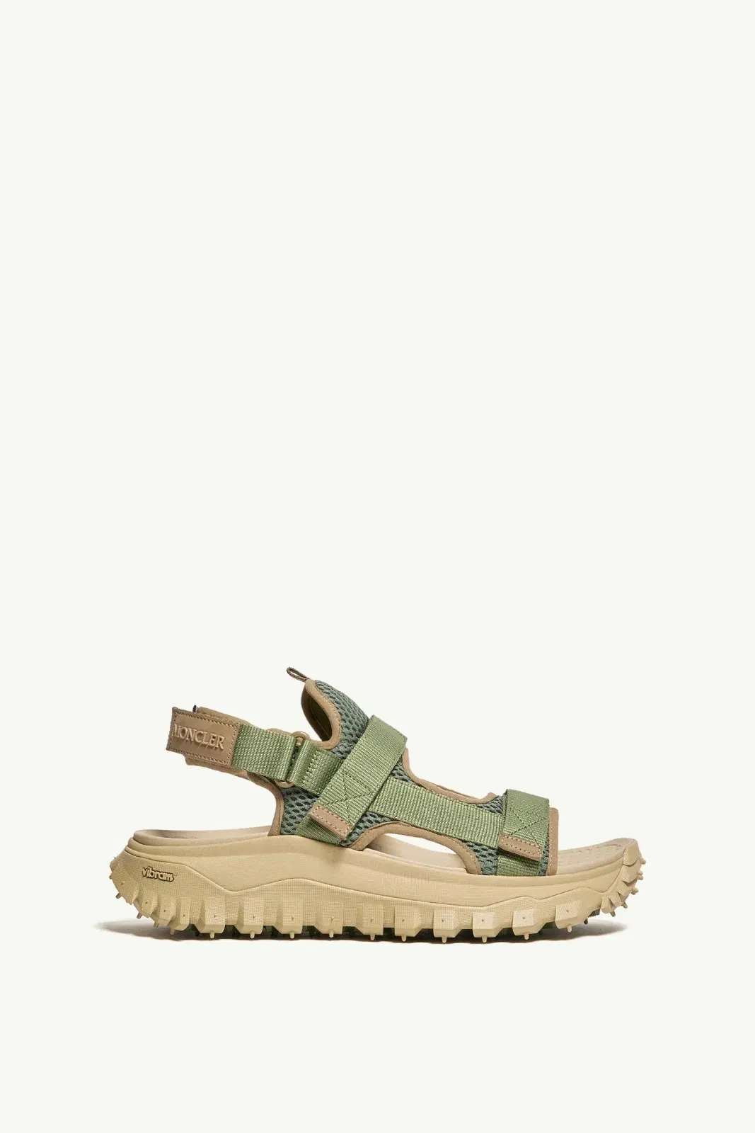 Moncler Trailgrip Vela Sandals Light Green