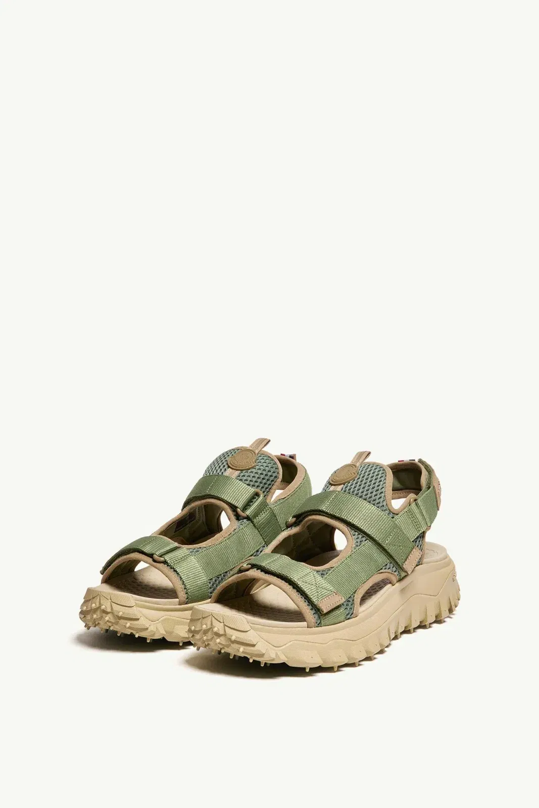 Moncler Trailgrip Vela Sandals Light Green