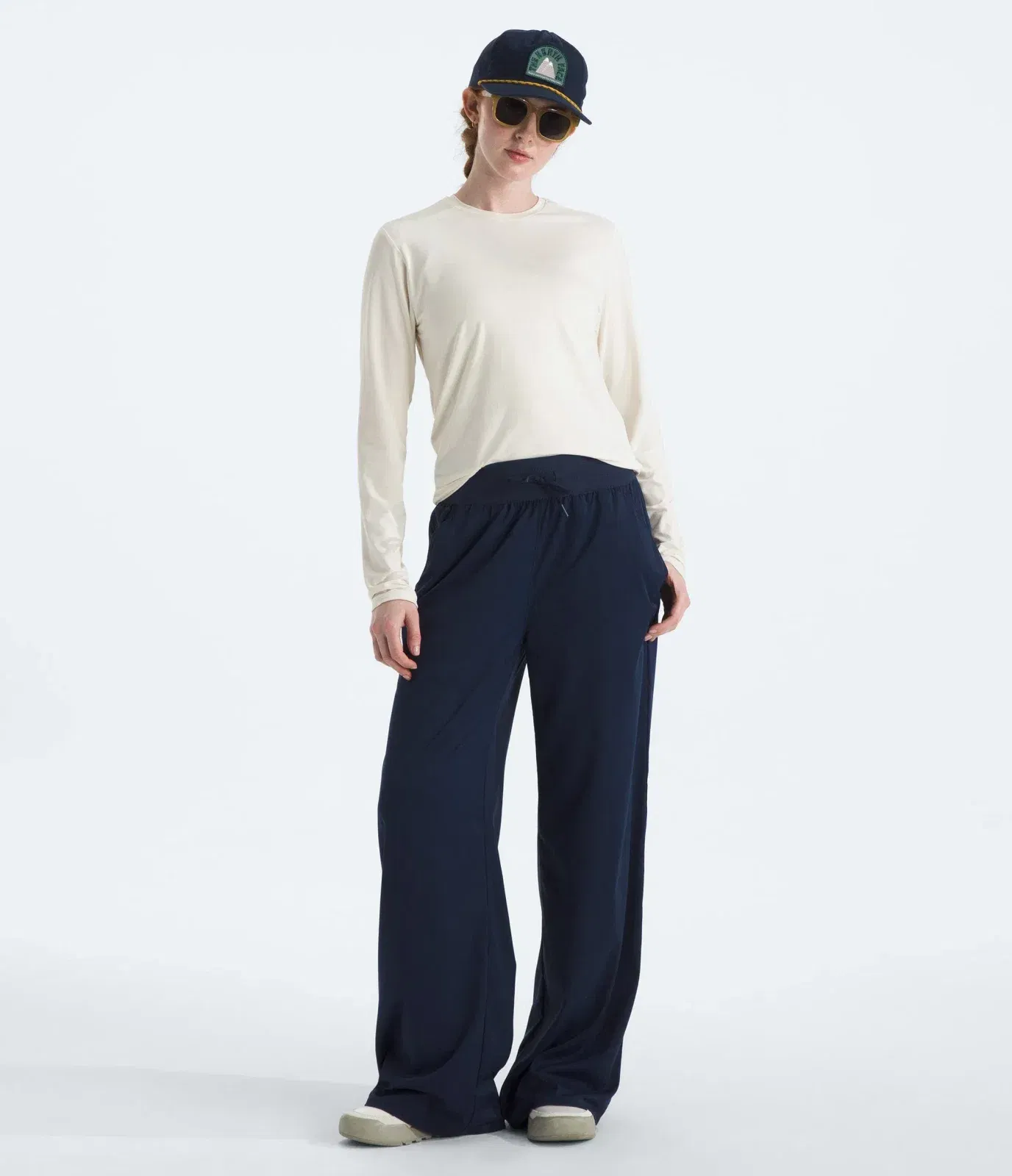 The North Face Women’s Dune Sky Long-Sleeve White Dune