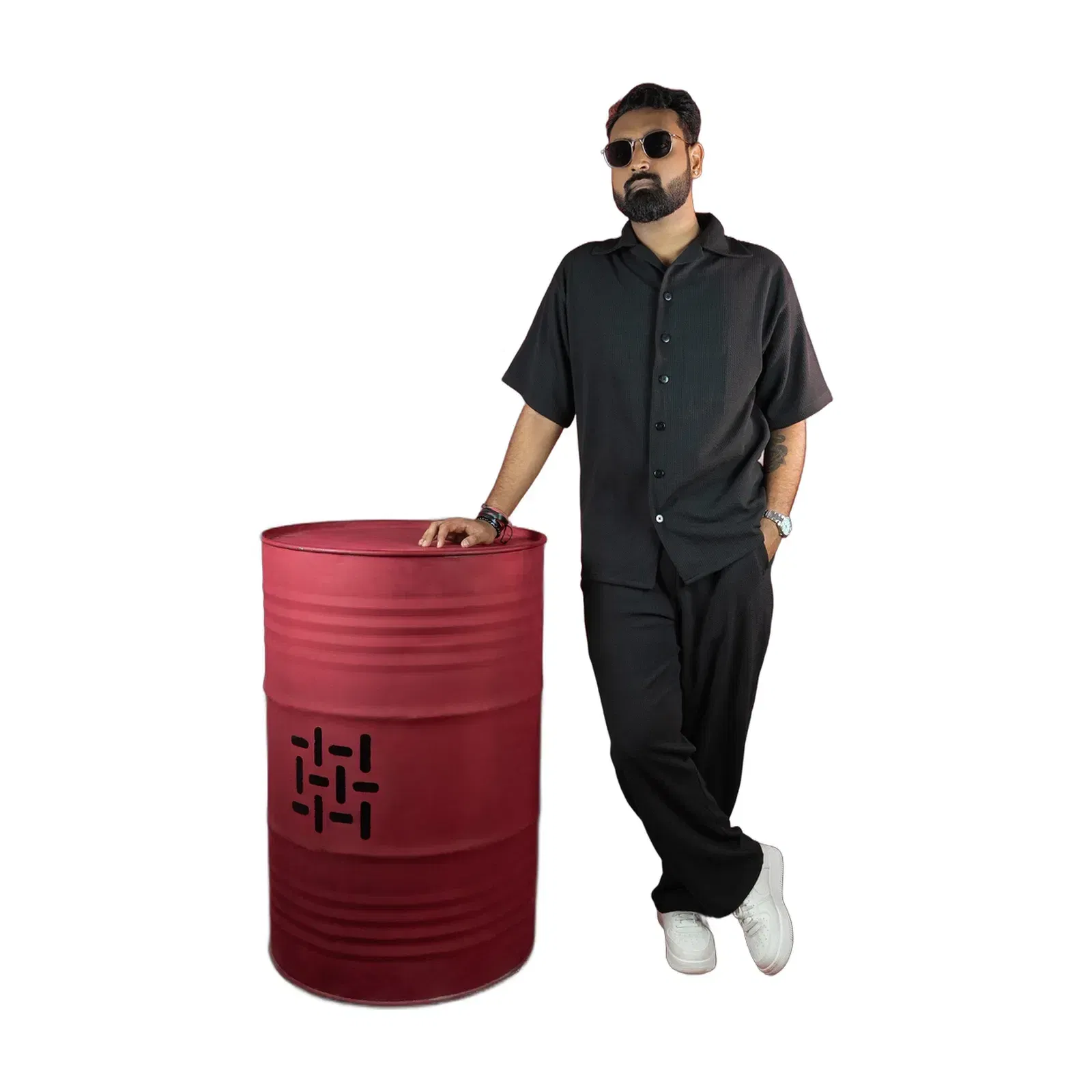 BLACK CO-ORD SET MEN'S PANT
