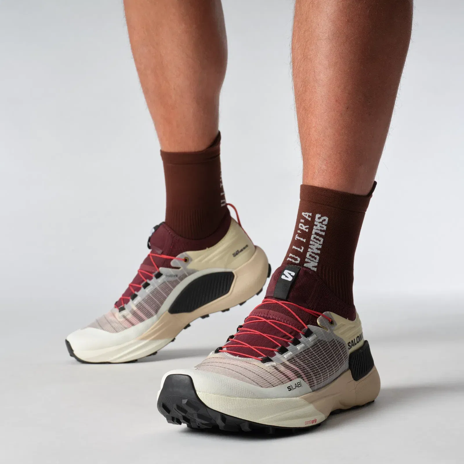 Salomon S/Lab Genesis Trail Running Shoes Vanilla Ice