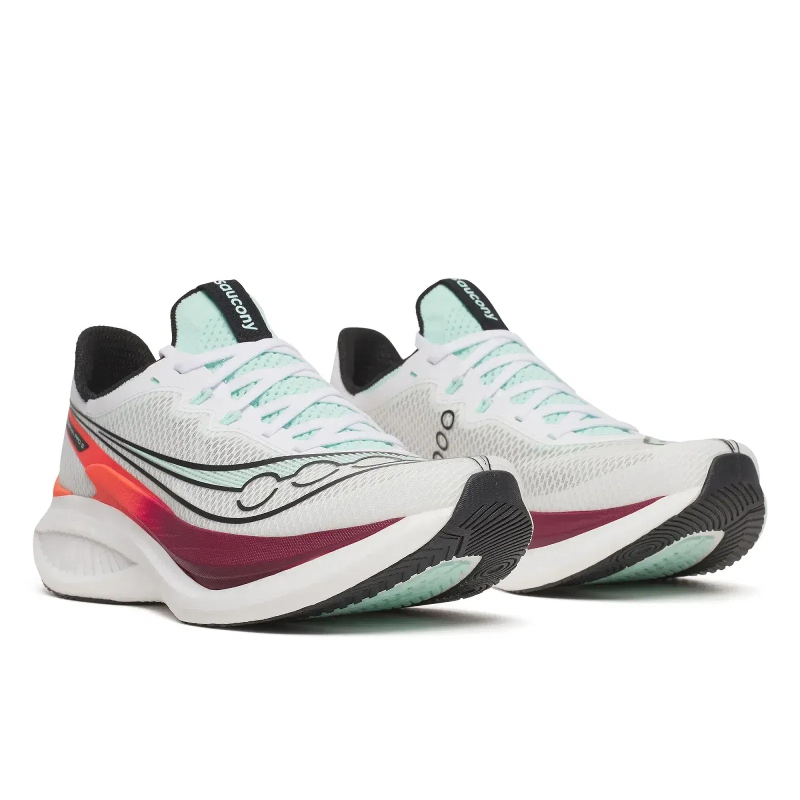 Saucony Men's Endorphin Pro 5 White | Crimson