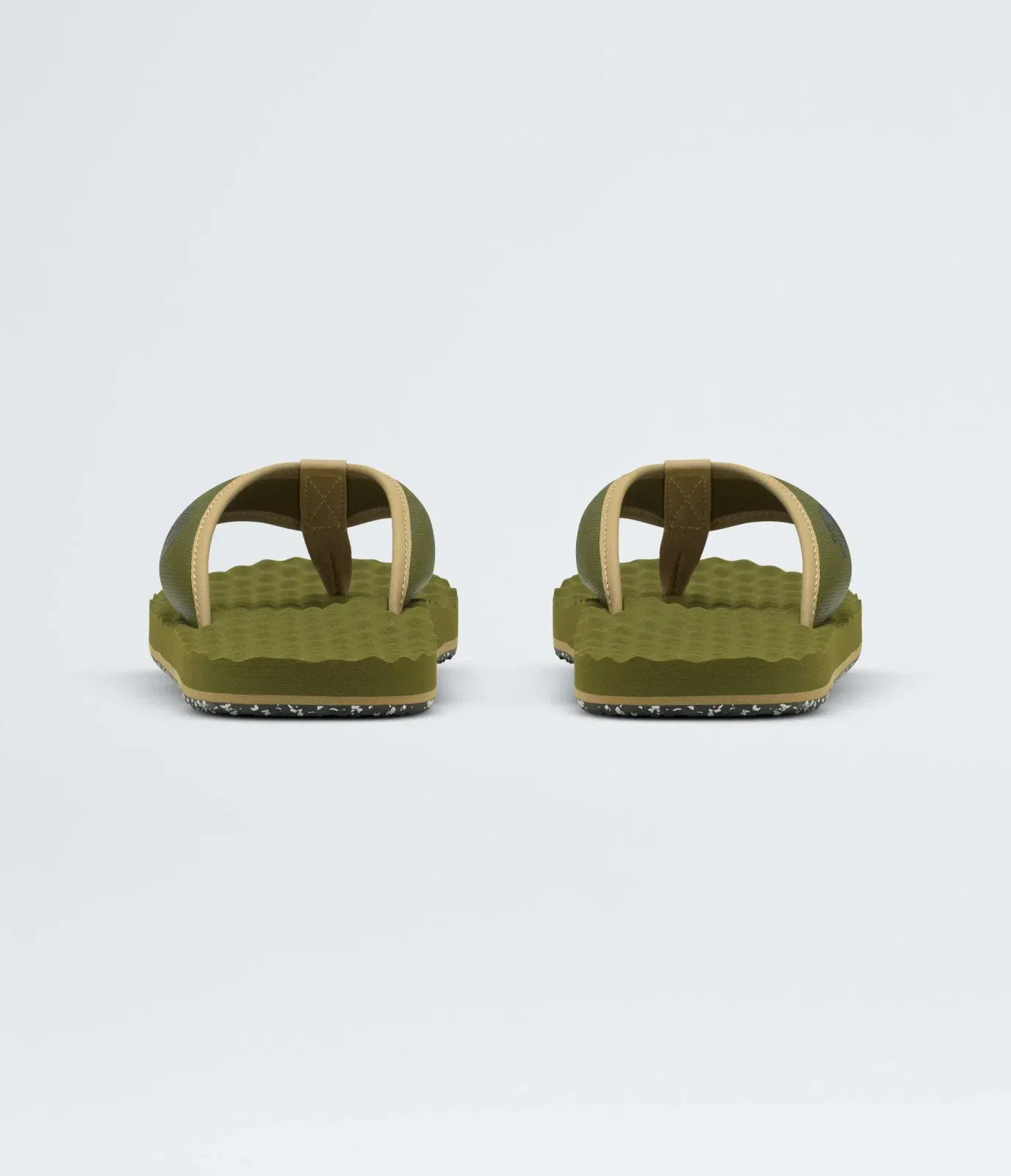 The North Face Mens Base Camp Flip-Flops Ii Forest Olive Forest Olive