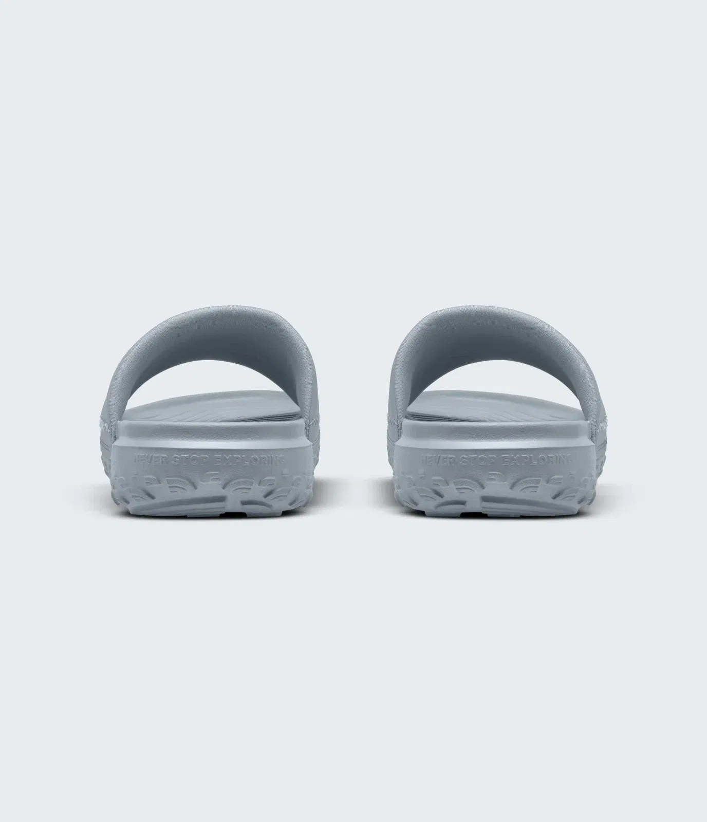The North Face Mens Never Stop Cush Slides Frost Grey-Frost Grey Frost Grey-Frost Grey
