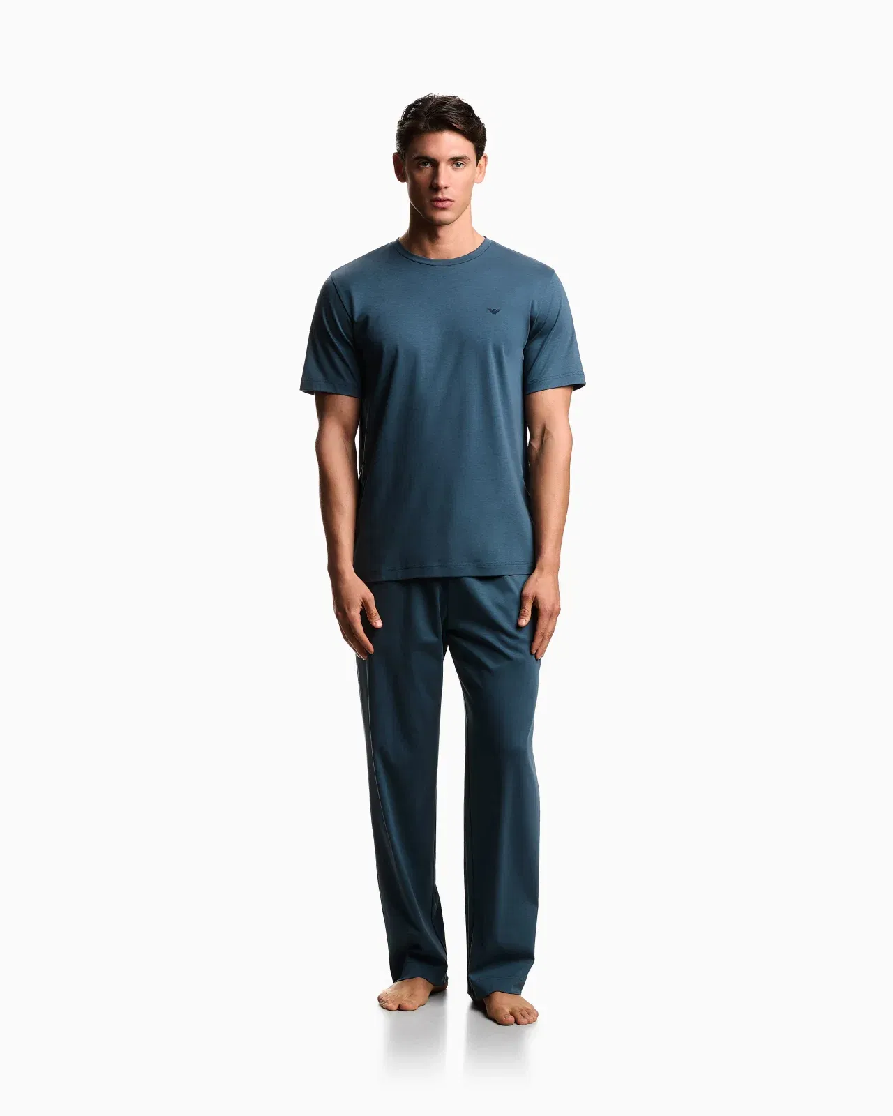 Emporio Armani Interlock jersey pyjamas