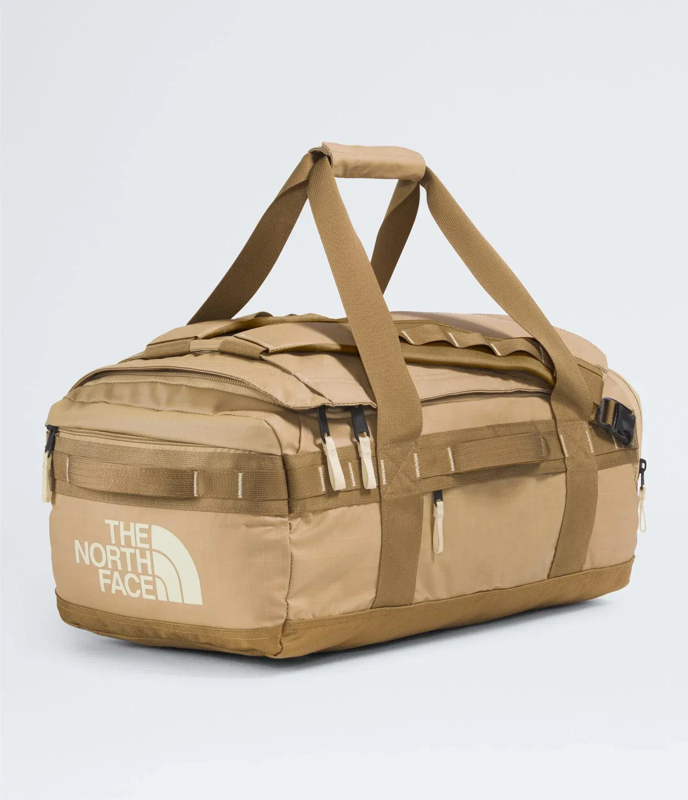 The North Face Base Camp™ Voyager Duffel—42L Khaki Stone-Utility Brown-Desert Stone