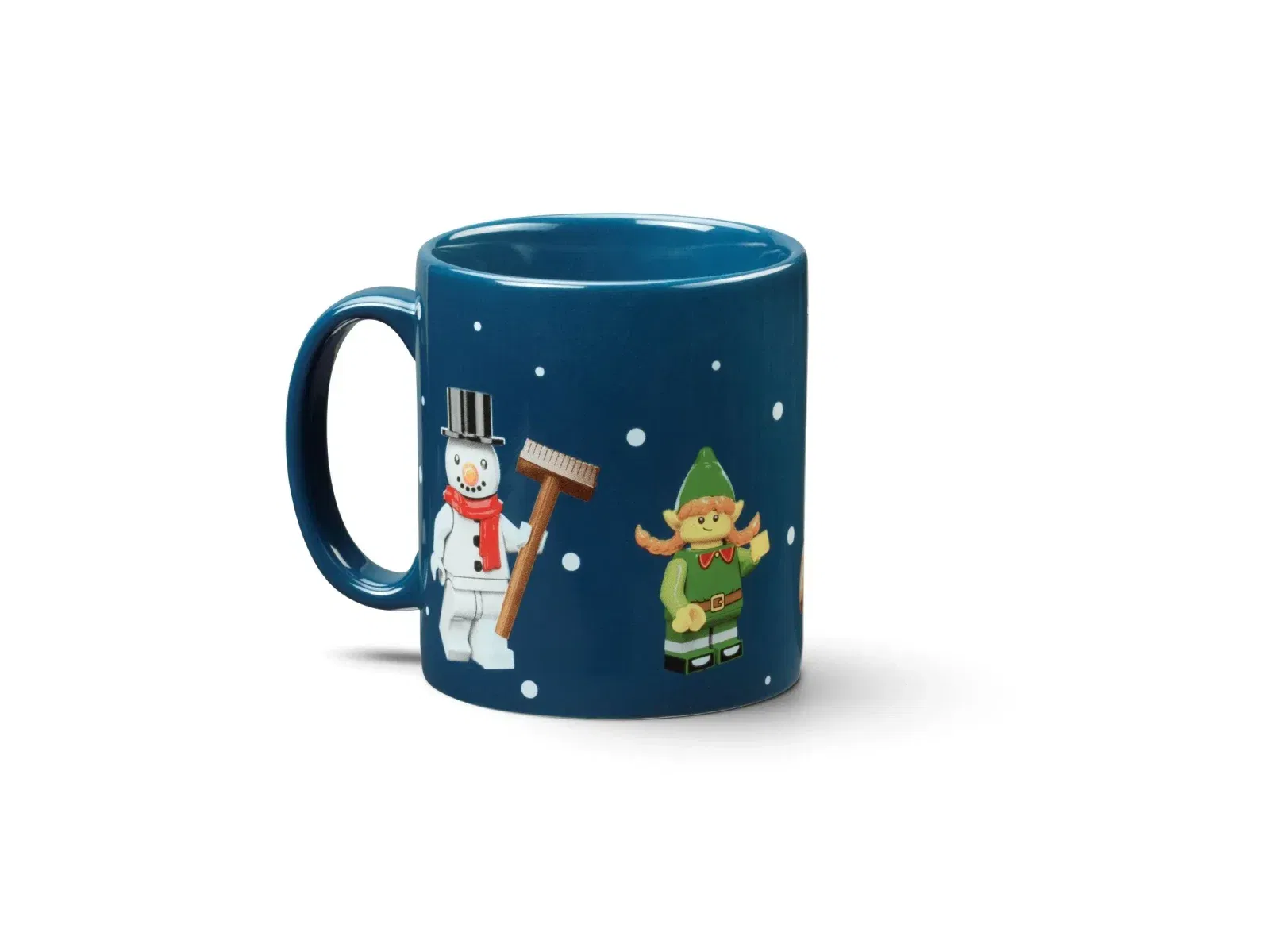 Lego Christmas Ceramic Mug Minifigures