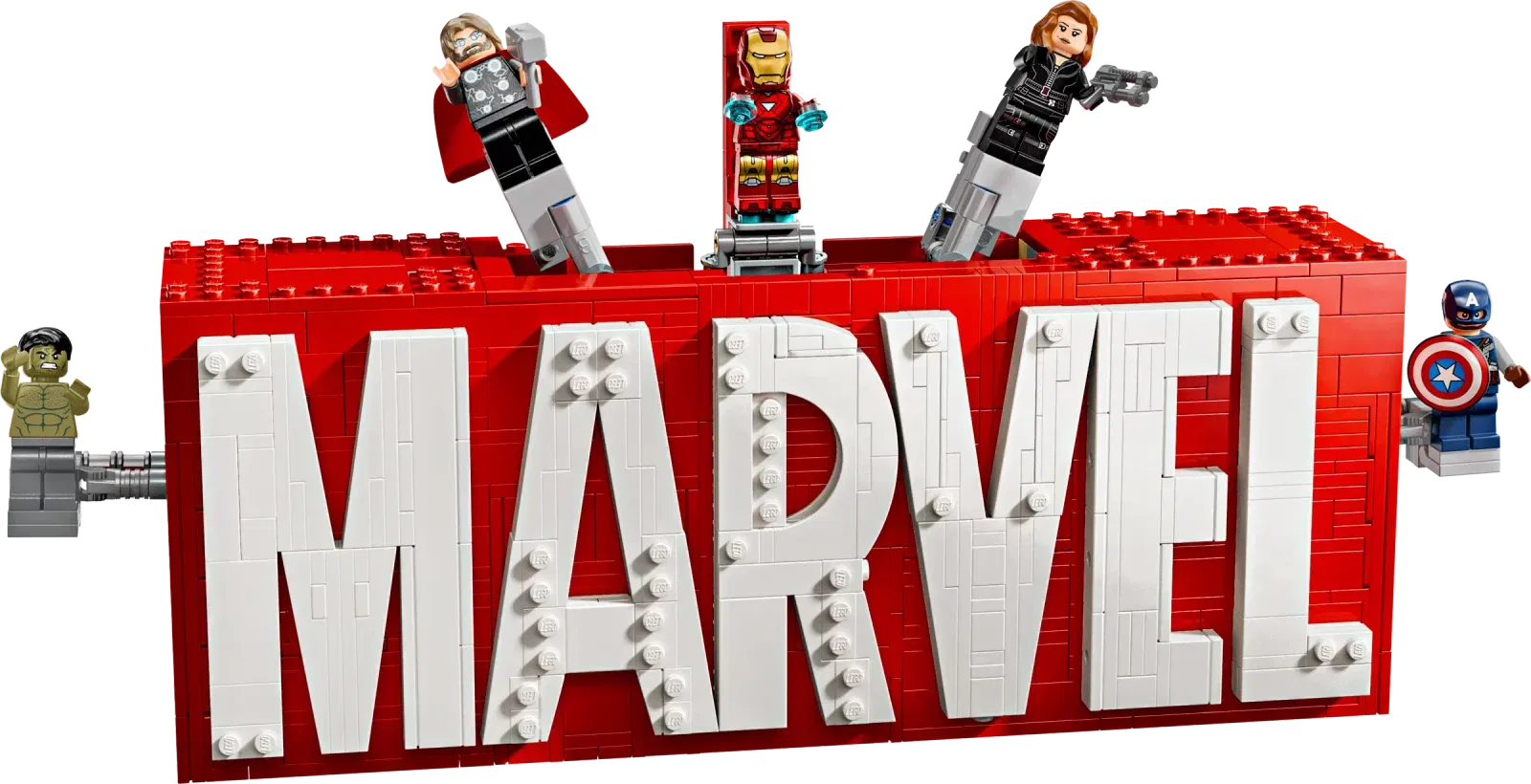 Lego MARVEL Logo Minifigures