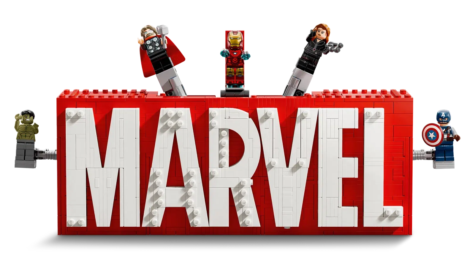 Lego MARVEL Logo Minifigures