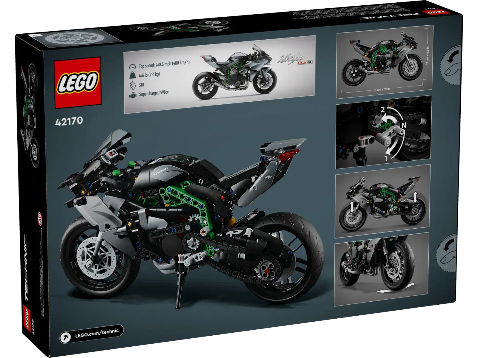 Lego Kawasaki Ninja H2R Motorcycle