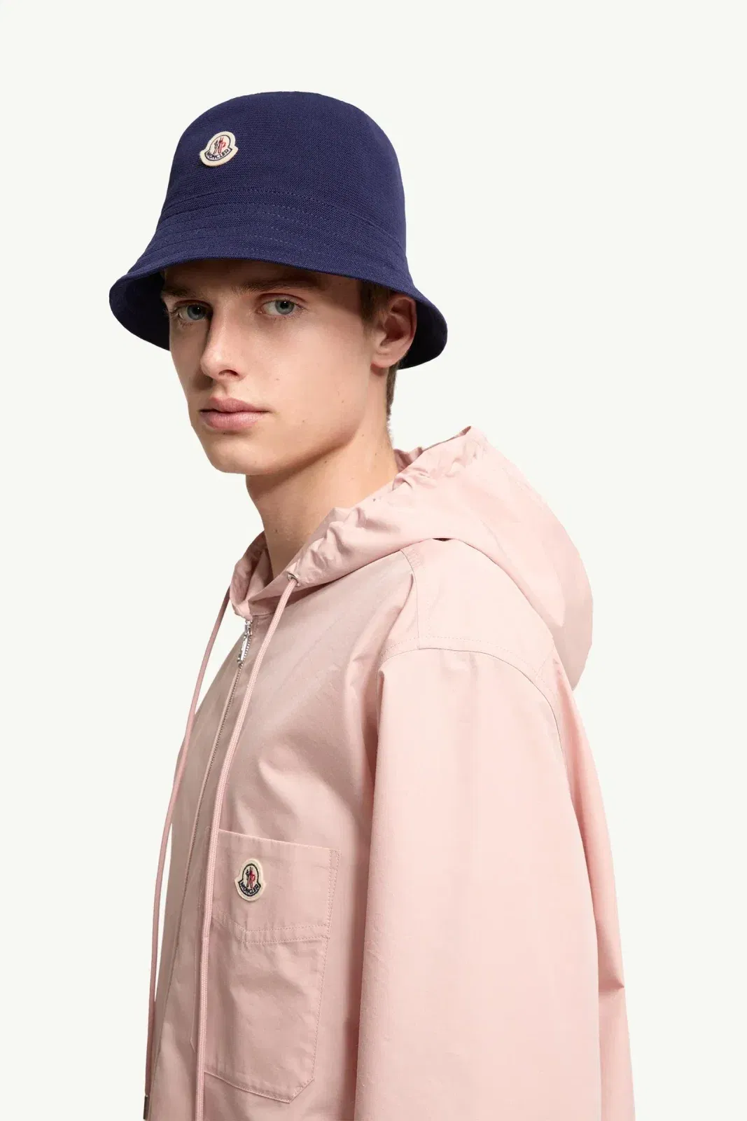 Moncler Cotton Blend Poplin Shirt Jacket Pink Pink