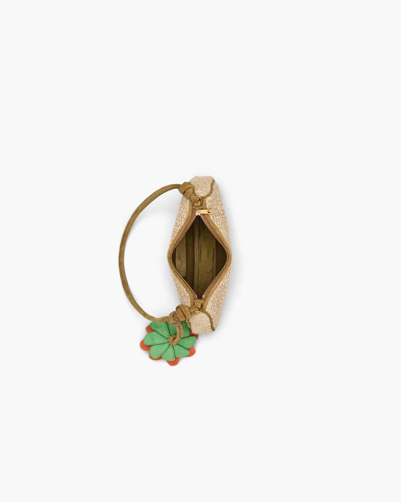 The Summer Woven Charm Shoulder Bag