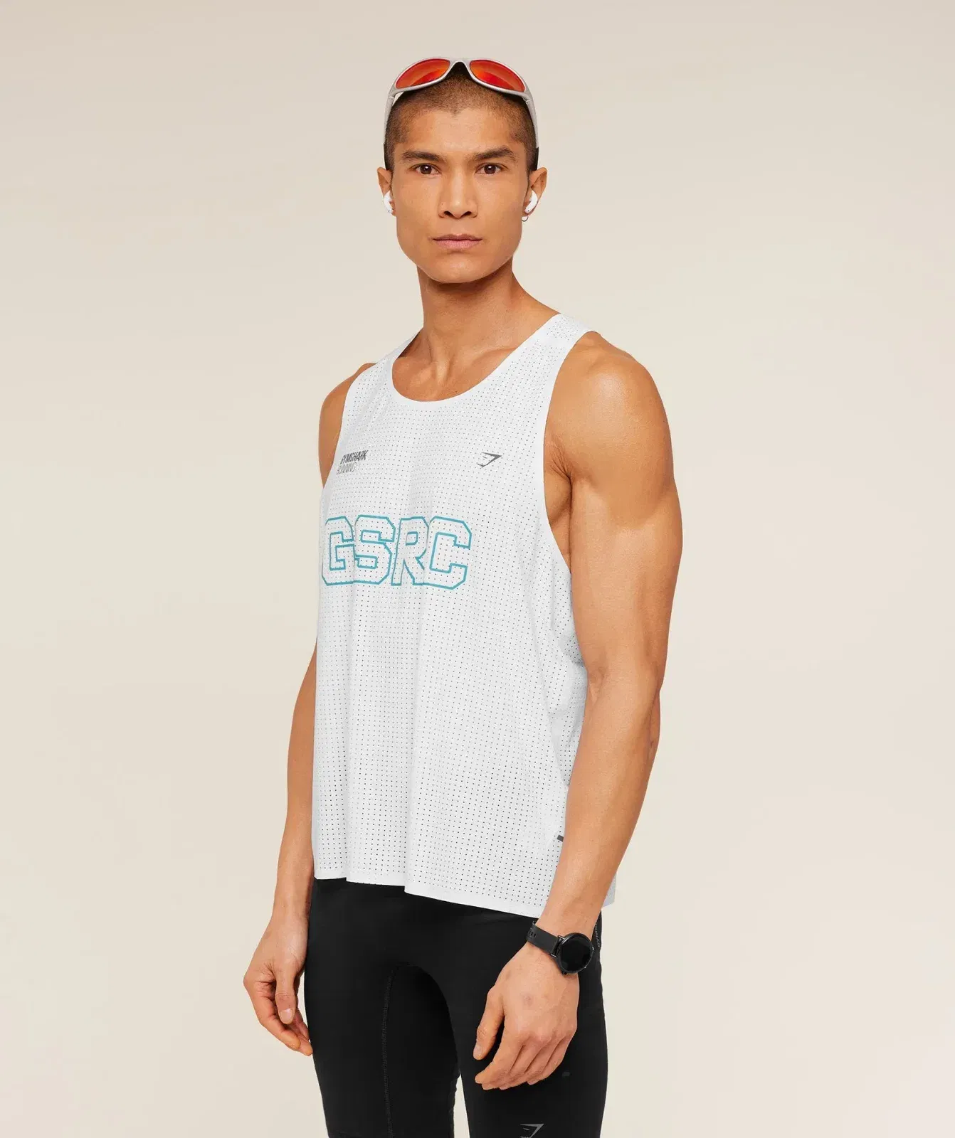 Gymshark Running Elite Race Vest - White