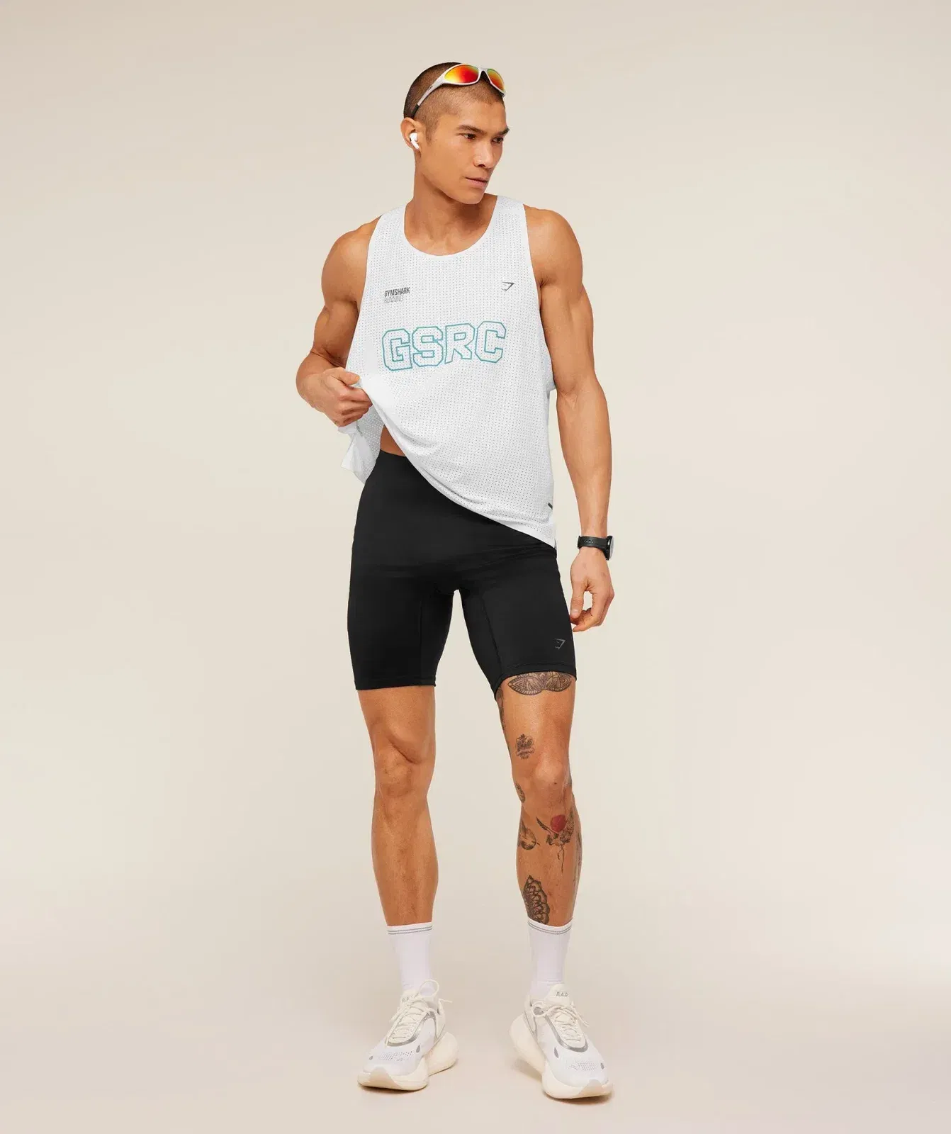 Gymshark Running Elite Race Vest - White