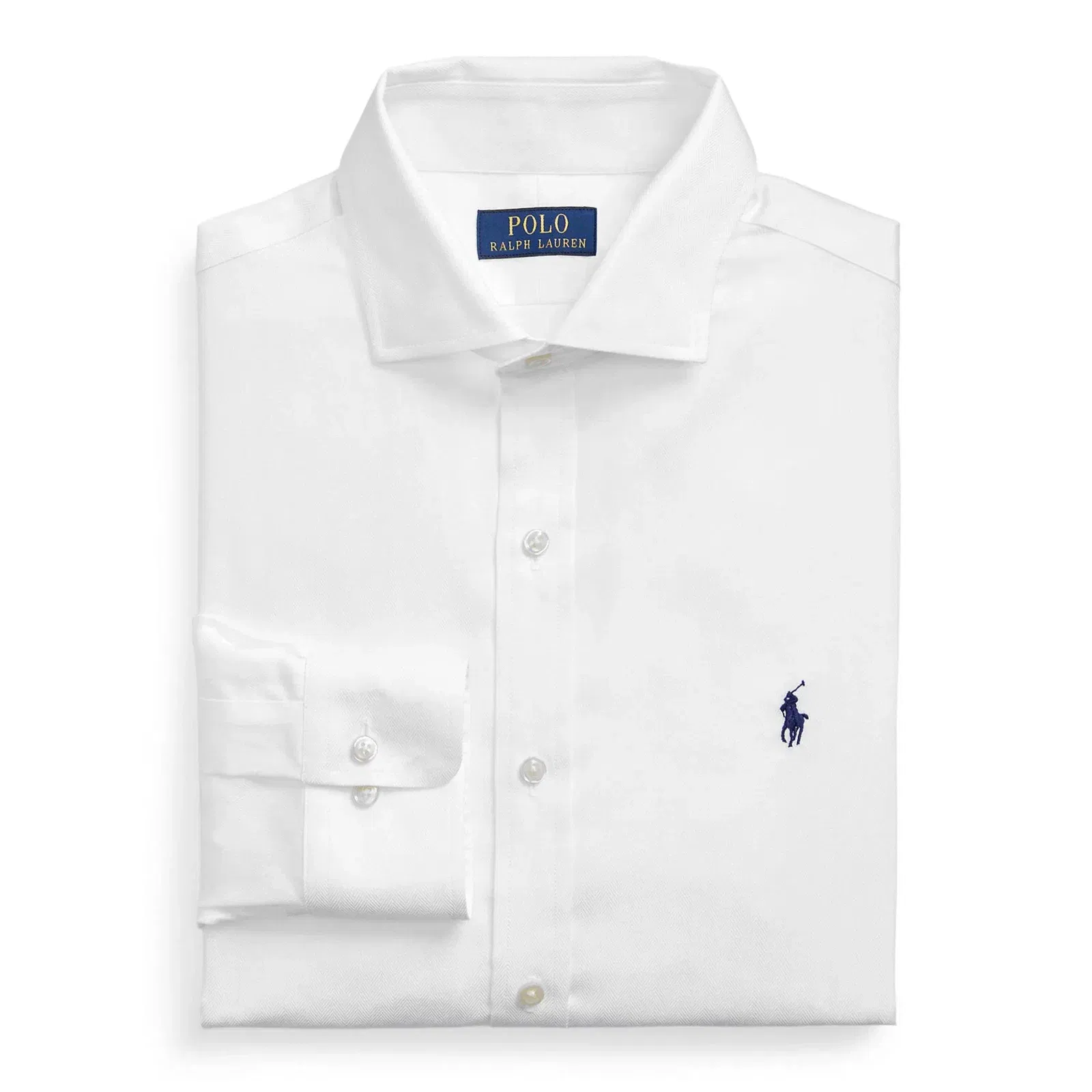 Long Sleeve Tailored Fit Oxford Shirt