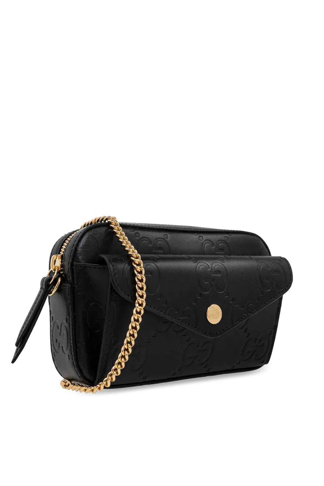 Gucci BLACK ‘GG Super Mini’ Shoulder Bag