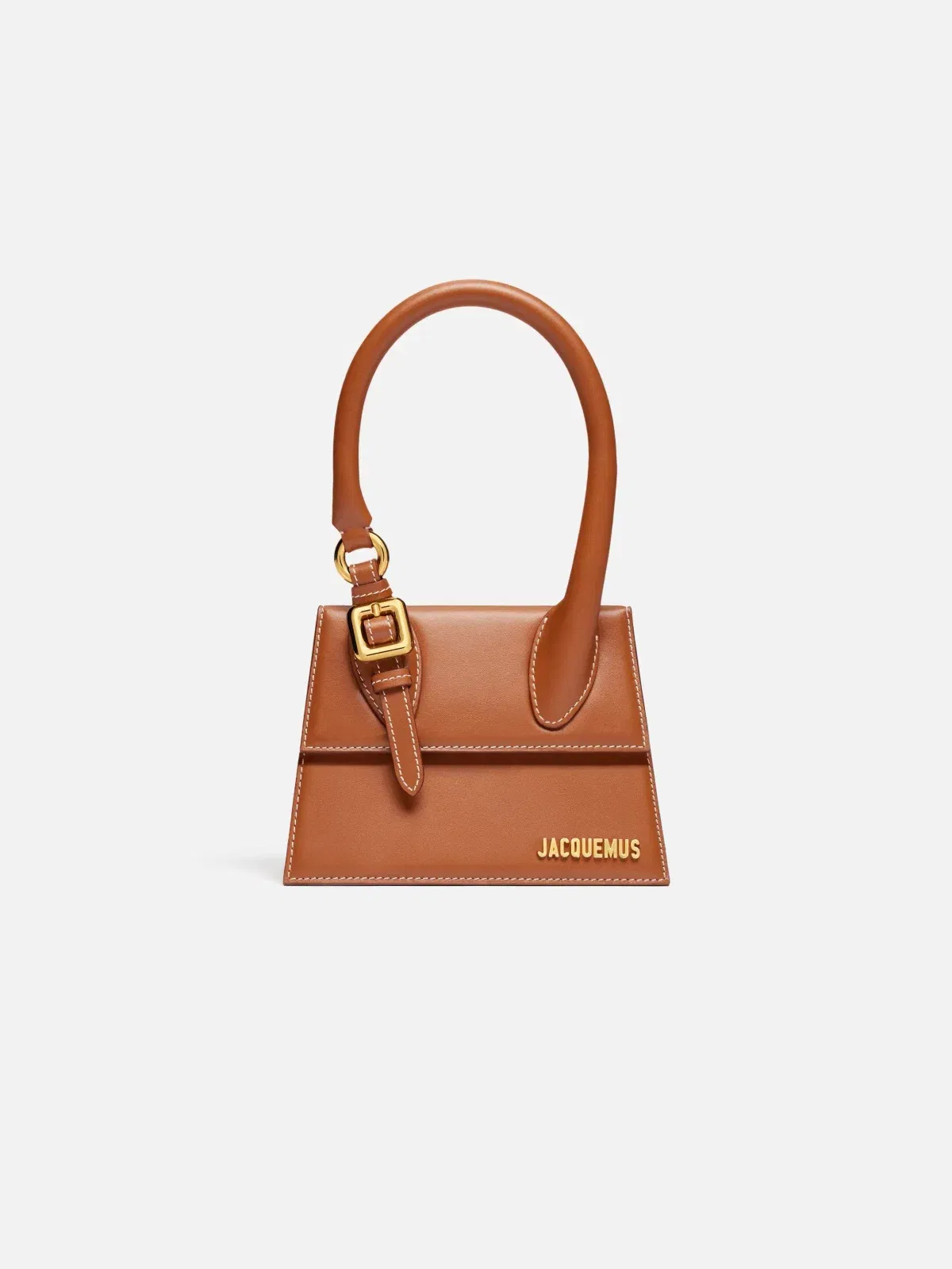 Jacquemus Le Chiquito Moyen Boucle Light Brown