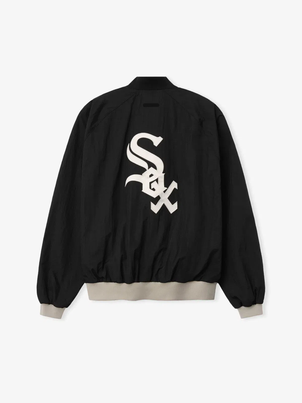 Essentials White Sox Half Zip Pullover Black