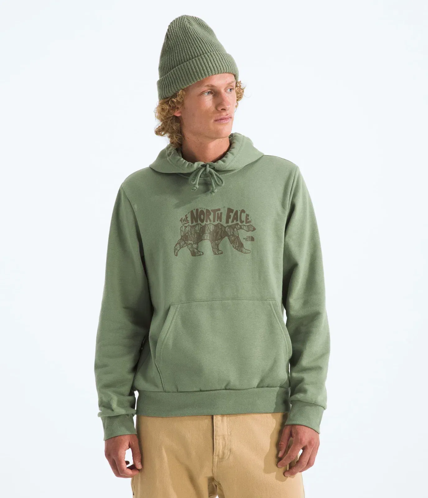 The North Face Men’s Evolution TNF™ Bear Hoodie—Graphic Bark Mist