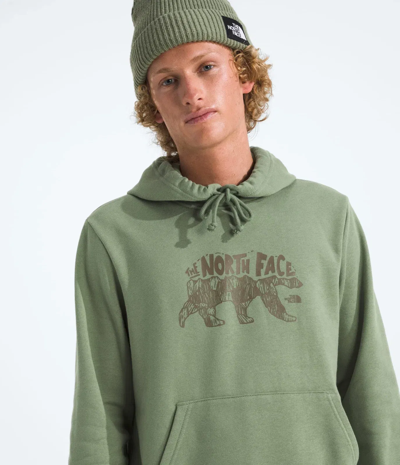 The North Face Men’s Evolution TNF™ Bear Hoodie—Graphic Bark Mist