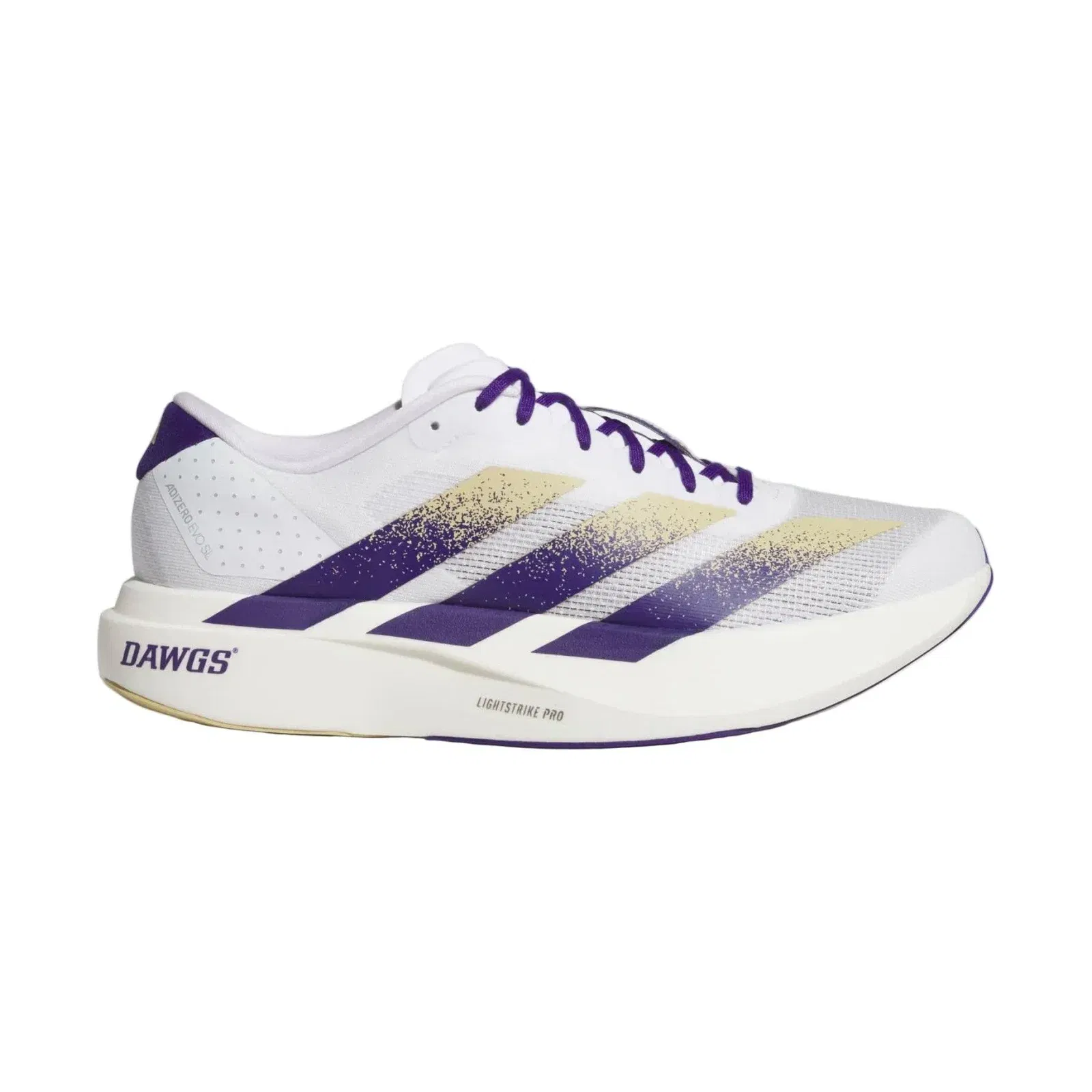 Adidas University of Washington Adizero EVO SL College Purple