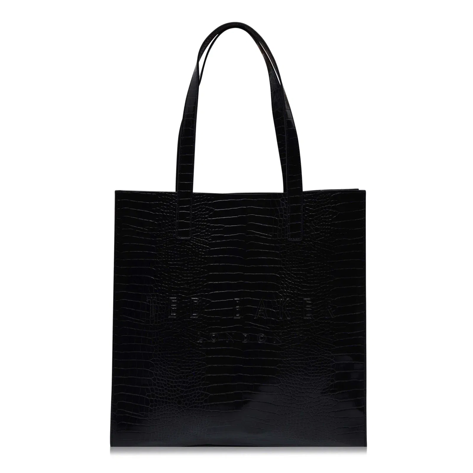 Ted Baker Croc Textured Icon Tote Bag