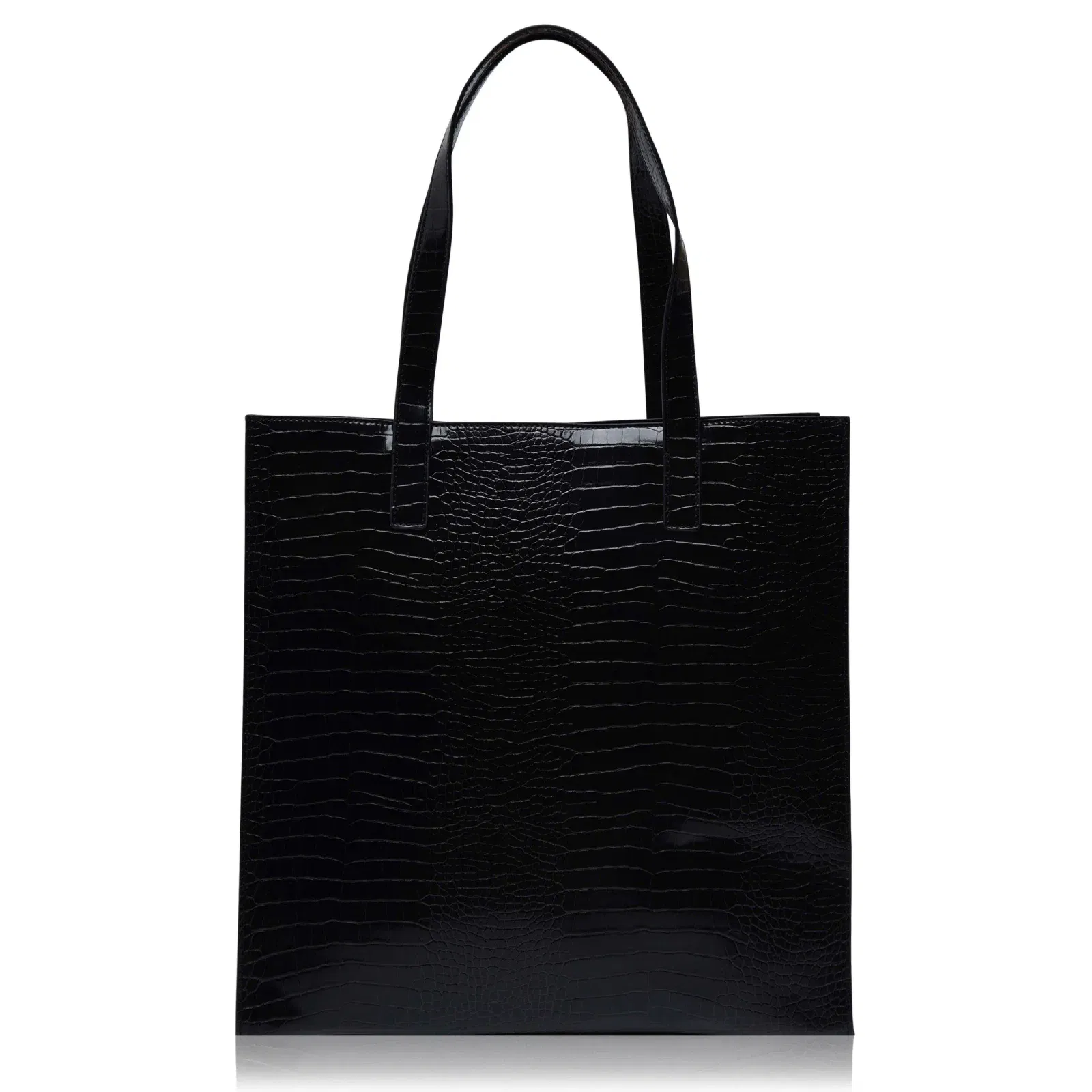 Ted Baker Croc Textured Icon Tote Bag