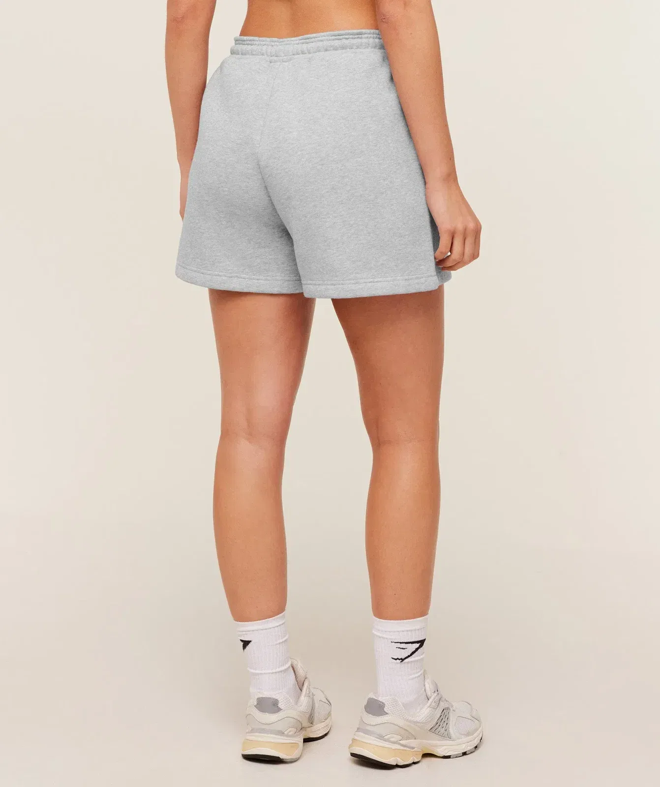 Gymshark Cosy Luxe Shorts - Bros Soft Grey Marl