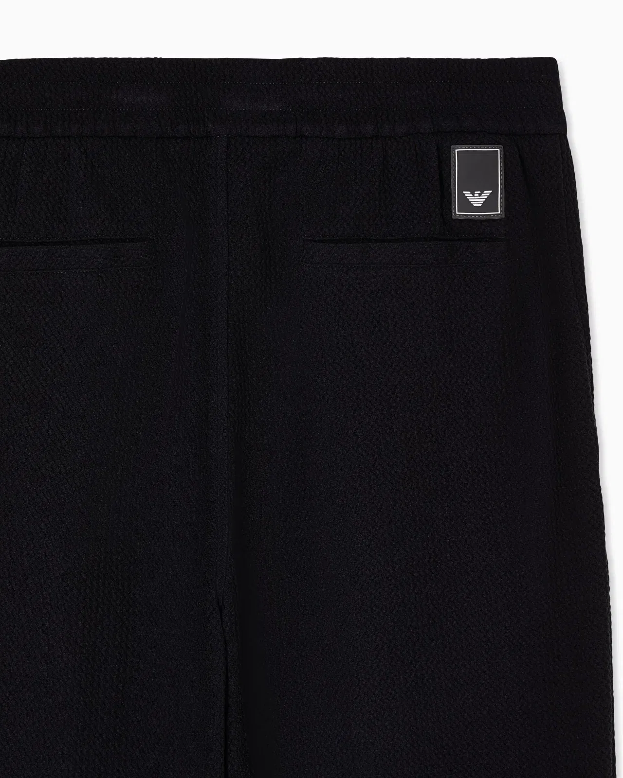 Emporio Armani Travel Essential embossed jersey joggers