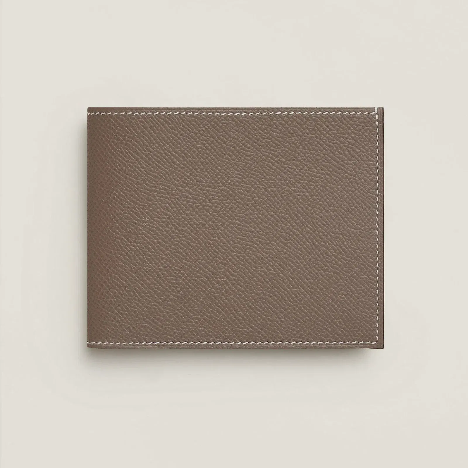 Hermes Citizen Twill Compact Card Holder