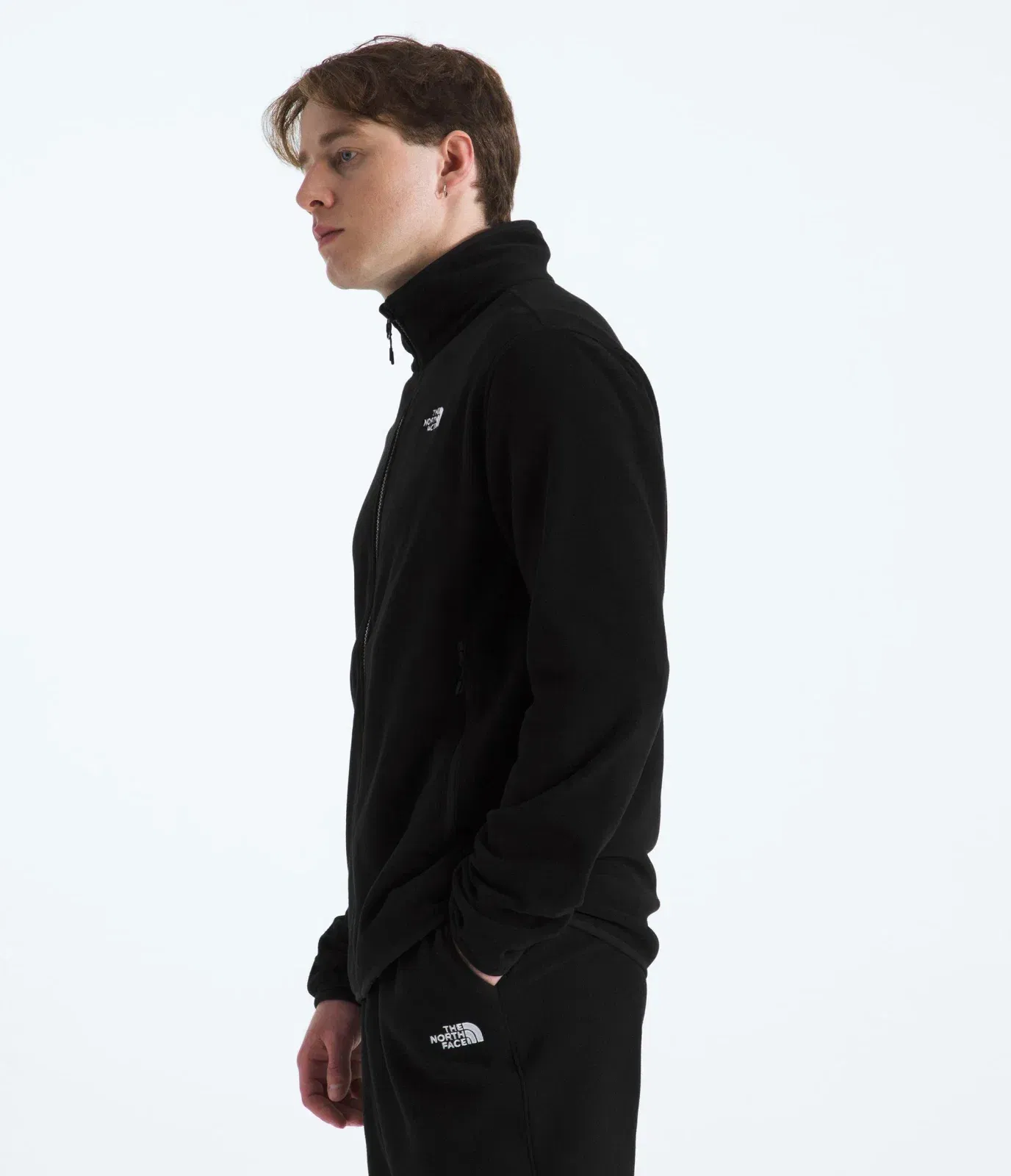 The North Face Men’s Glacier Fleece Jacket TNF Black