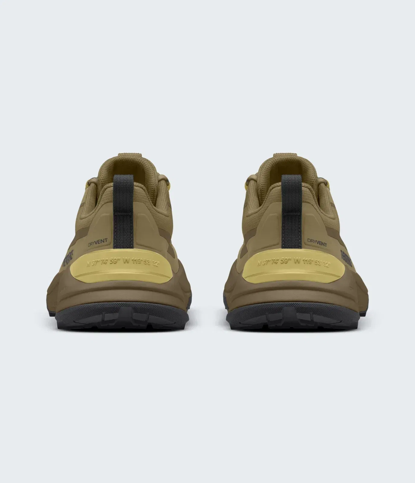 The North Face Mens Fastpack Waterproof Shoes Cedar-Pear Cedar-Pear