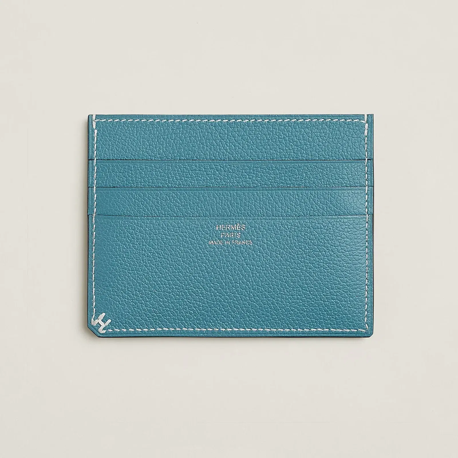 Hermes H Sellier Card Holder Noir