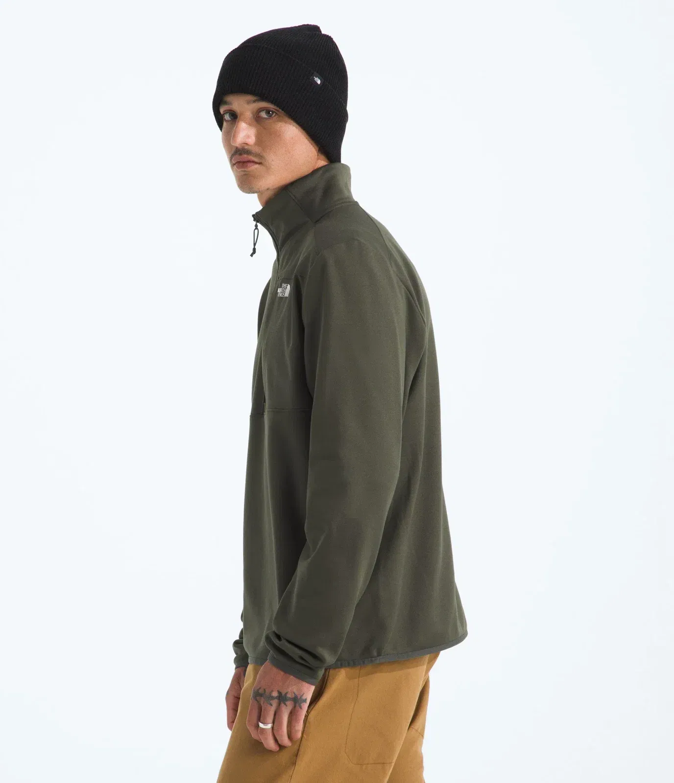 The North Face Men’s TNF™ Performance Fleece ¼-Zip New Taupe Green