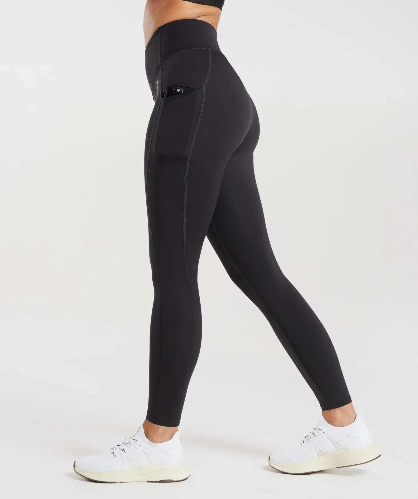Women's Gymshark Pocket Leggings Black