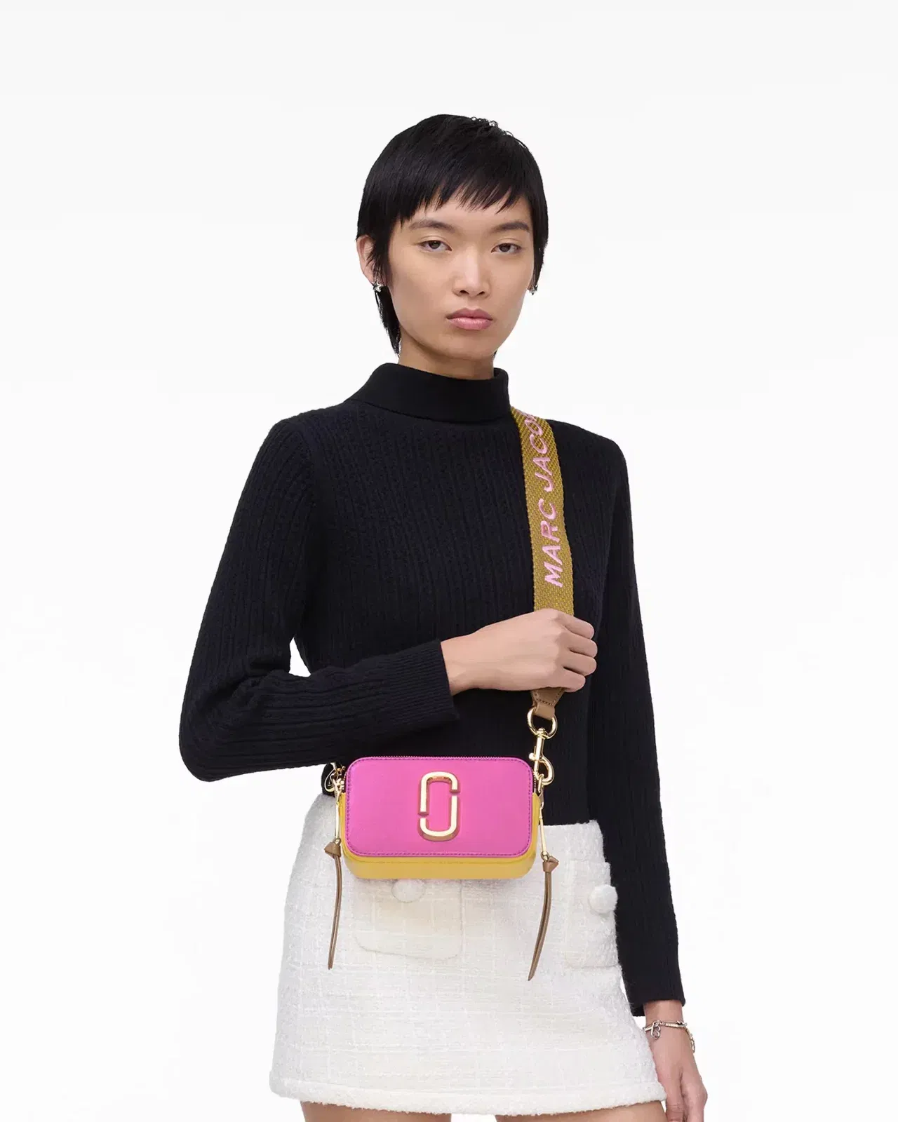Marc Jacobs The Snapshot Bow Pink Multi