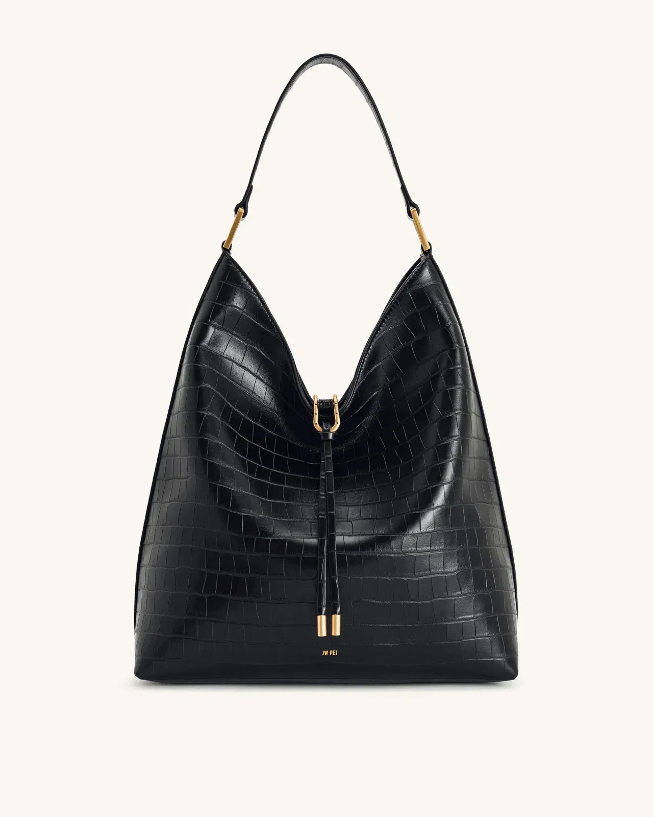 Aria Shoulder Bag - Brown Canvas