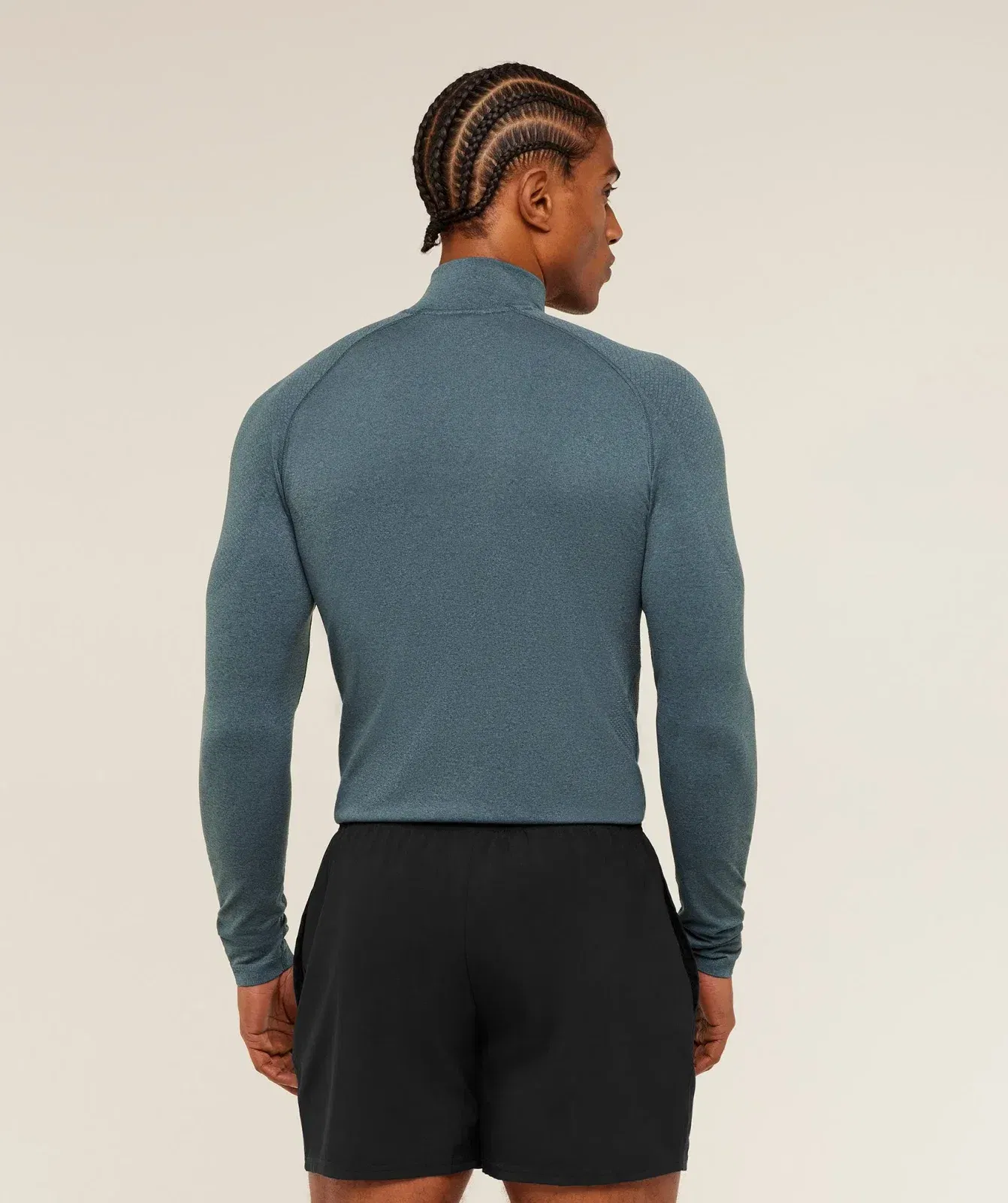 Gymshark Vital 1/4 Zip -  Iron Blue /  Stealth Blue